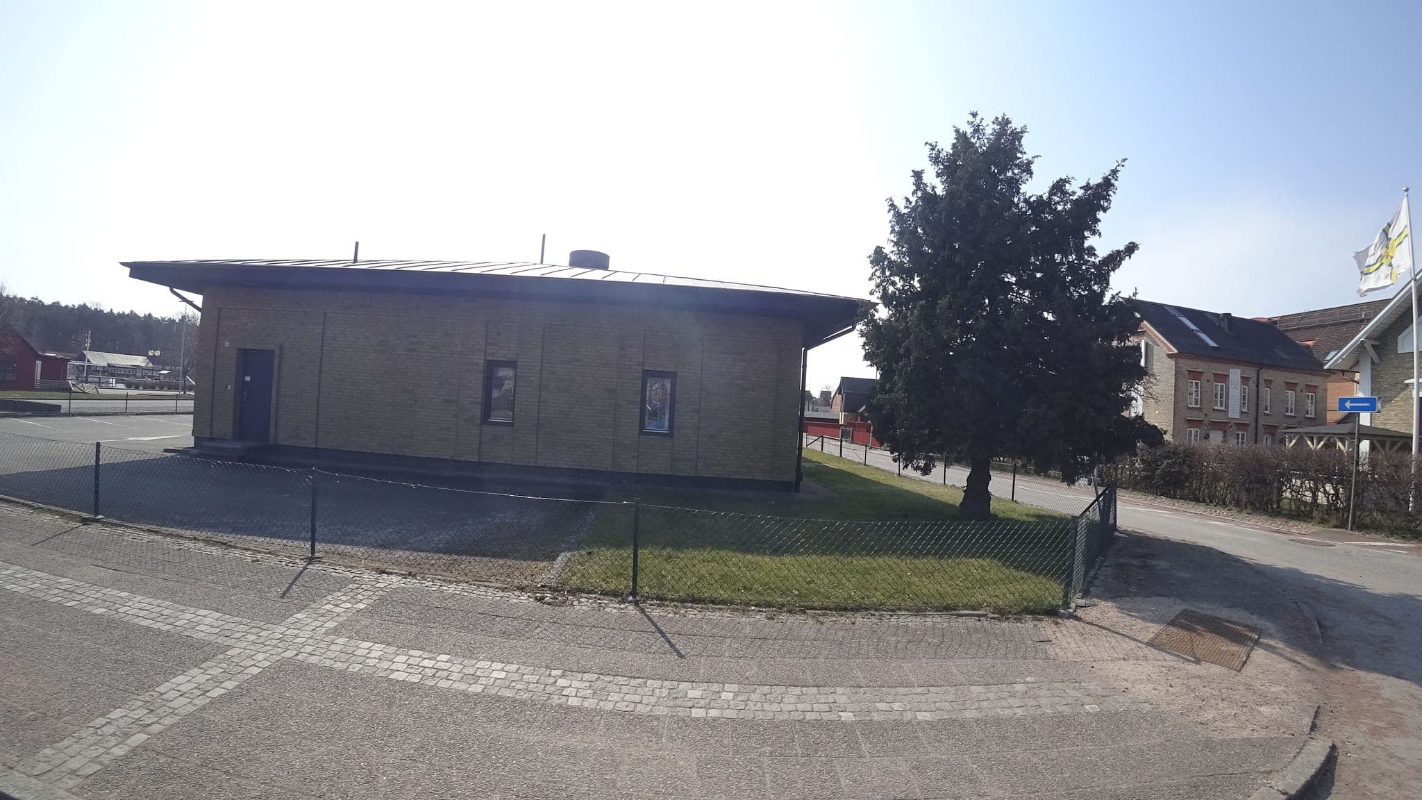 Street view near Åhus Vandrarhem, Åhus — © kristianstad (CC BY-SA · Mapillary)
