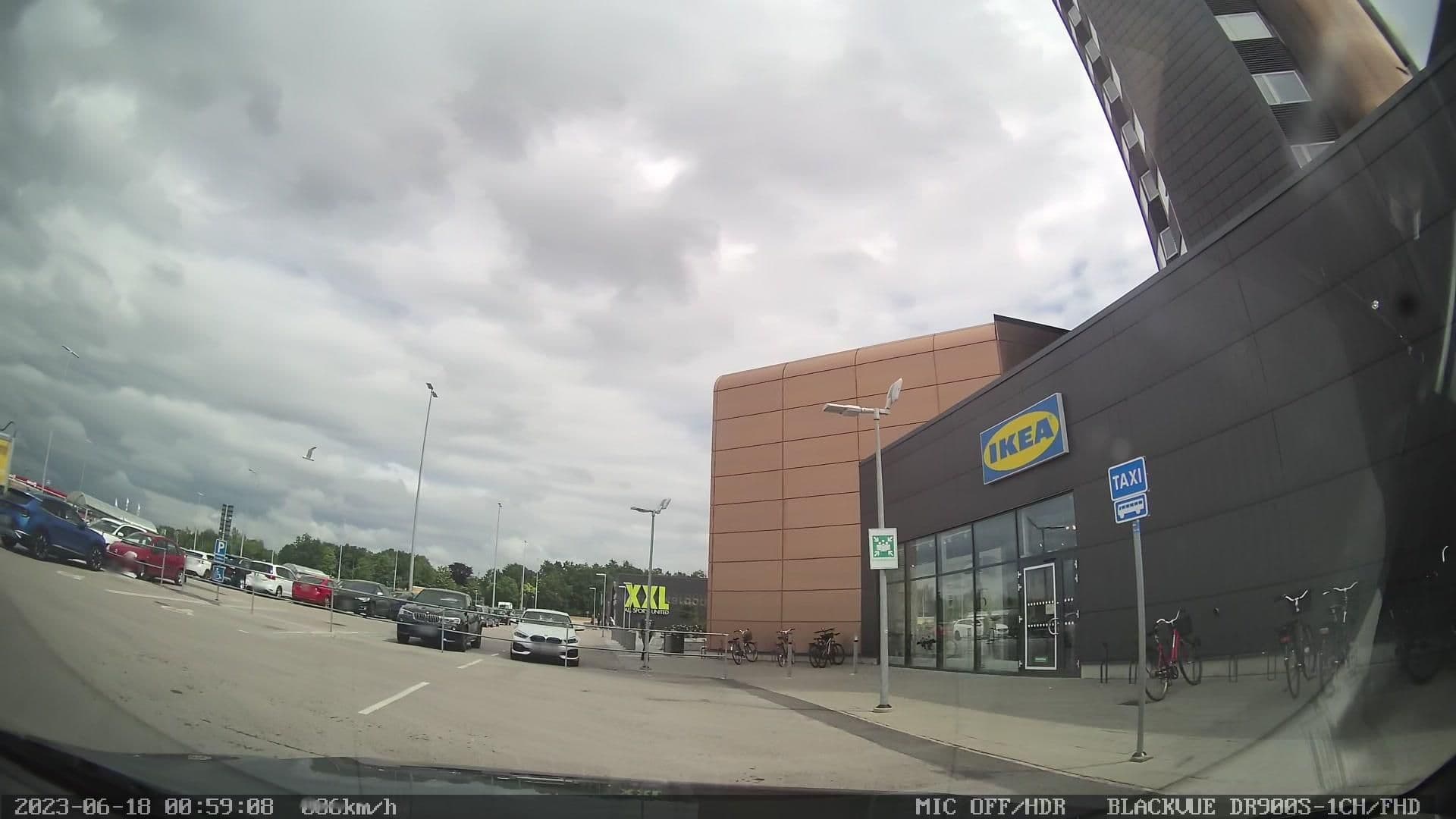 Street view near Good Morning Hotel, Fyllinge — © brenna (CC BY-SA · Mapillary)