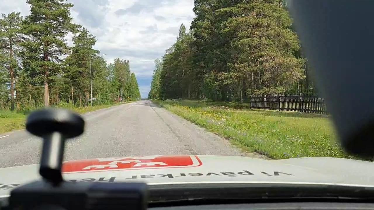 Street view near Harads Camping, Älvsbyn — © roadroid (CC BY-SA · Mapillary)