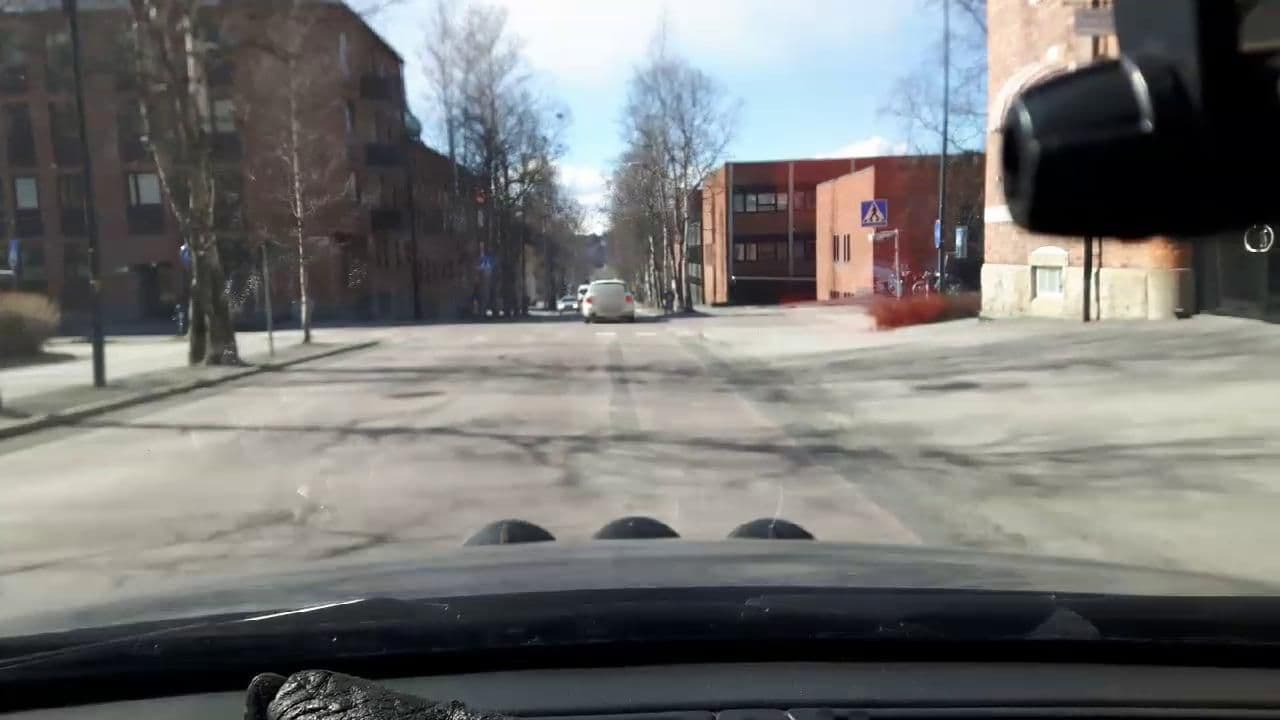 Street view near STF Östersund Ledkrysset Vandrarhem, Östersund — © roadroid (CC BY-SA · Mapillary)