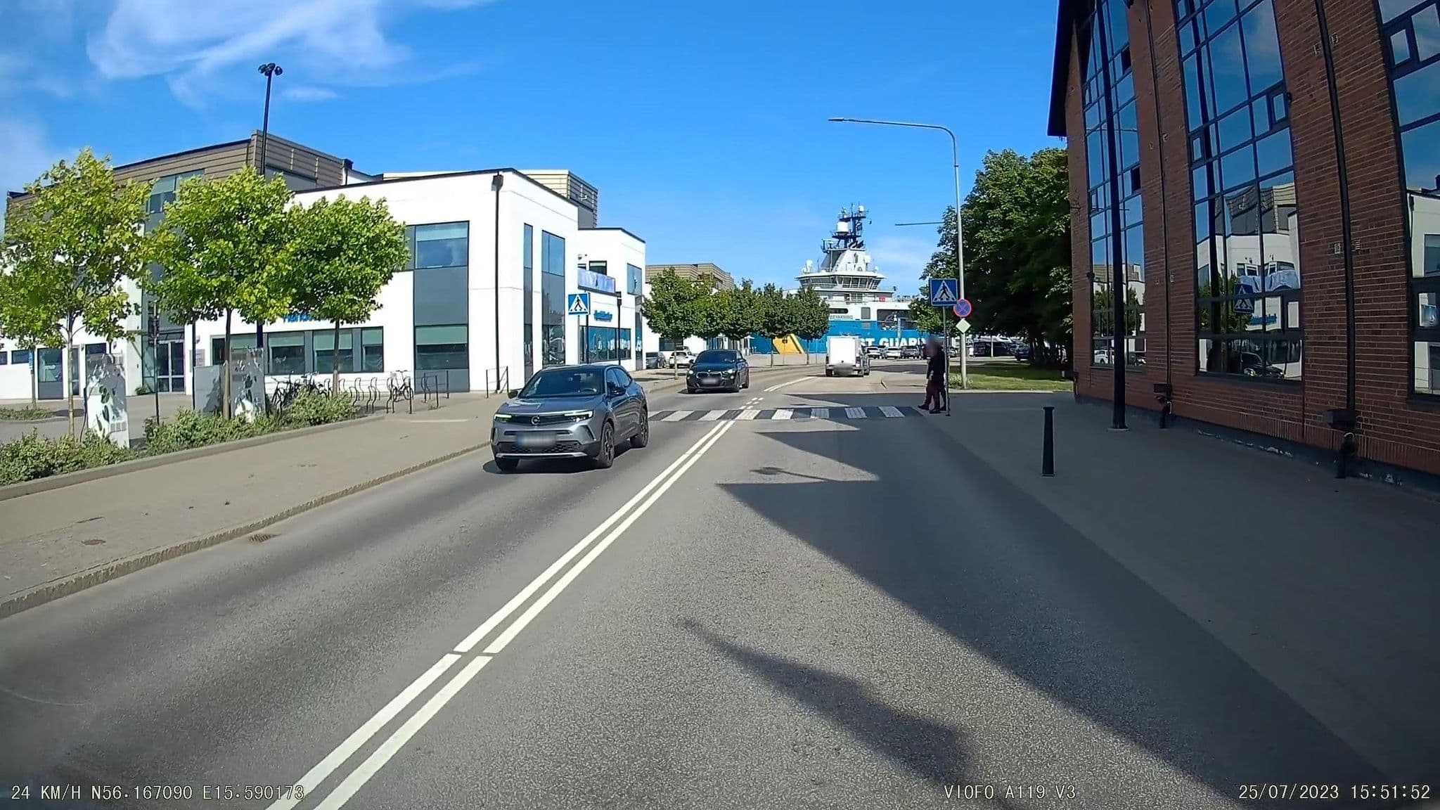 Street view near Home Hotel Carlscrona, Karlskrona — © alexander2010 (CC BY-SA · Mapillary)