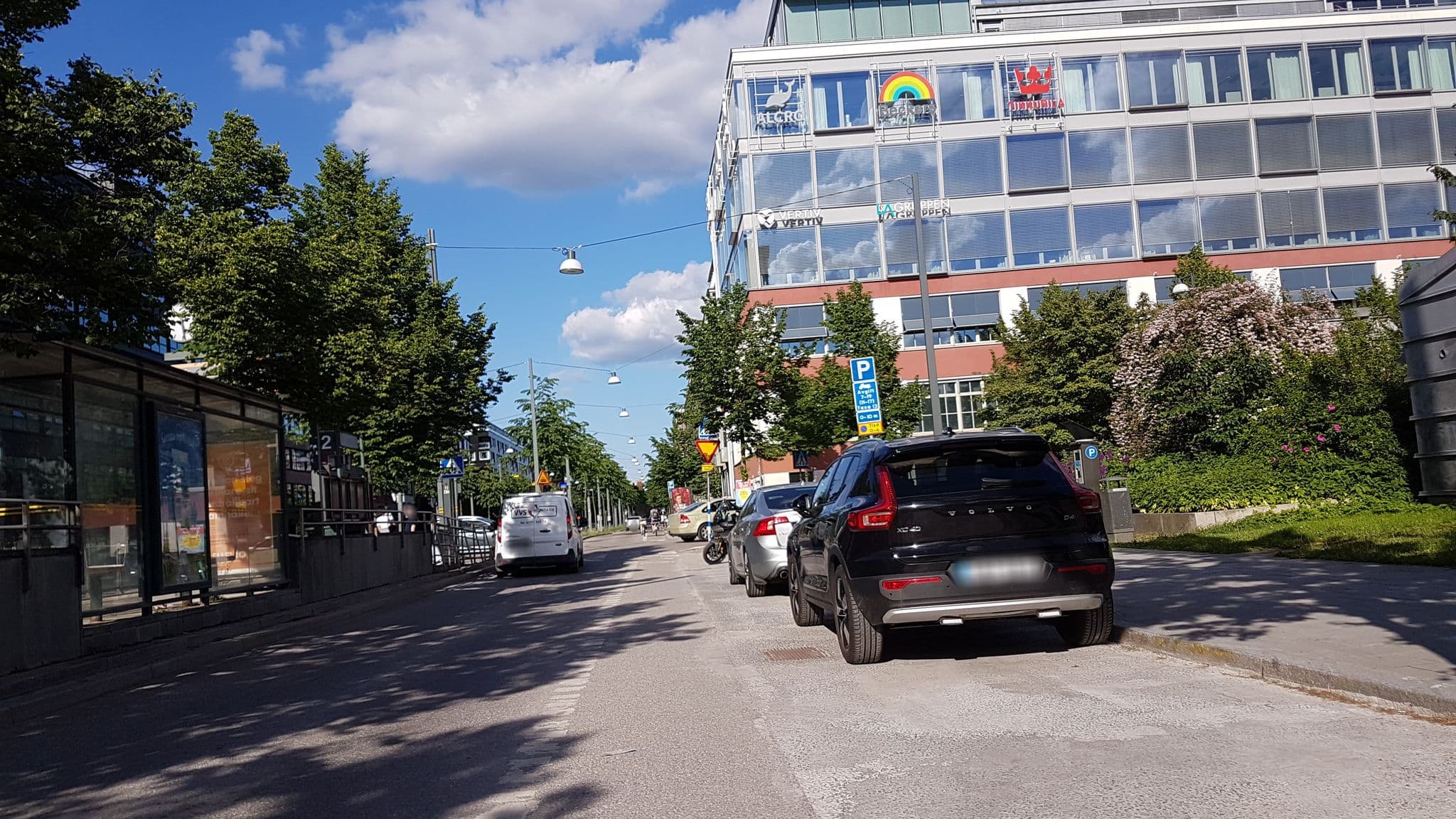 Street view near Apartments by Ligula, Södermalm — © haxpett (CC BY-SA · Mapillary)