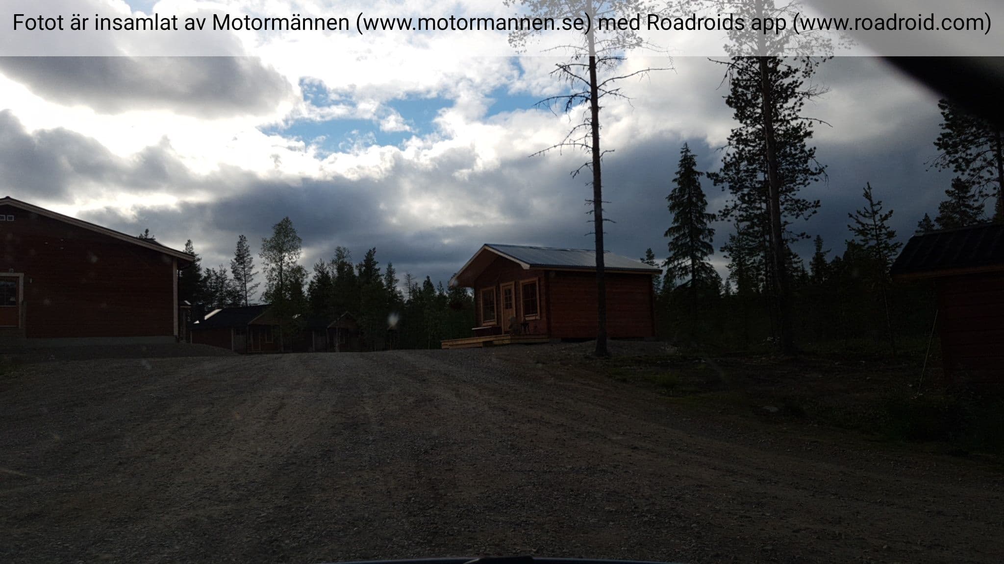 Street view near Pinetree lodge, Pajala — © roadroid (CC BY-SA · Mapillary)
