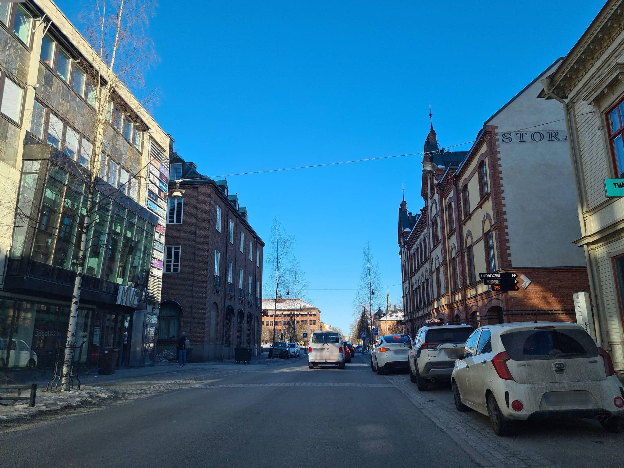 Street view near U&Me, Umeå — © kino (CC BY-SA · Mapillary)