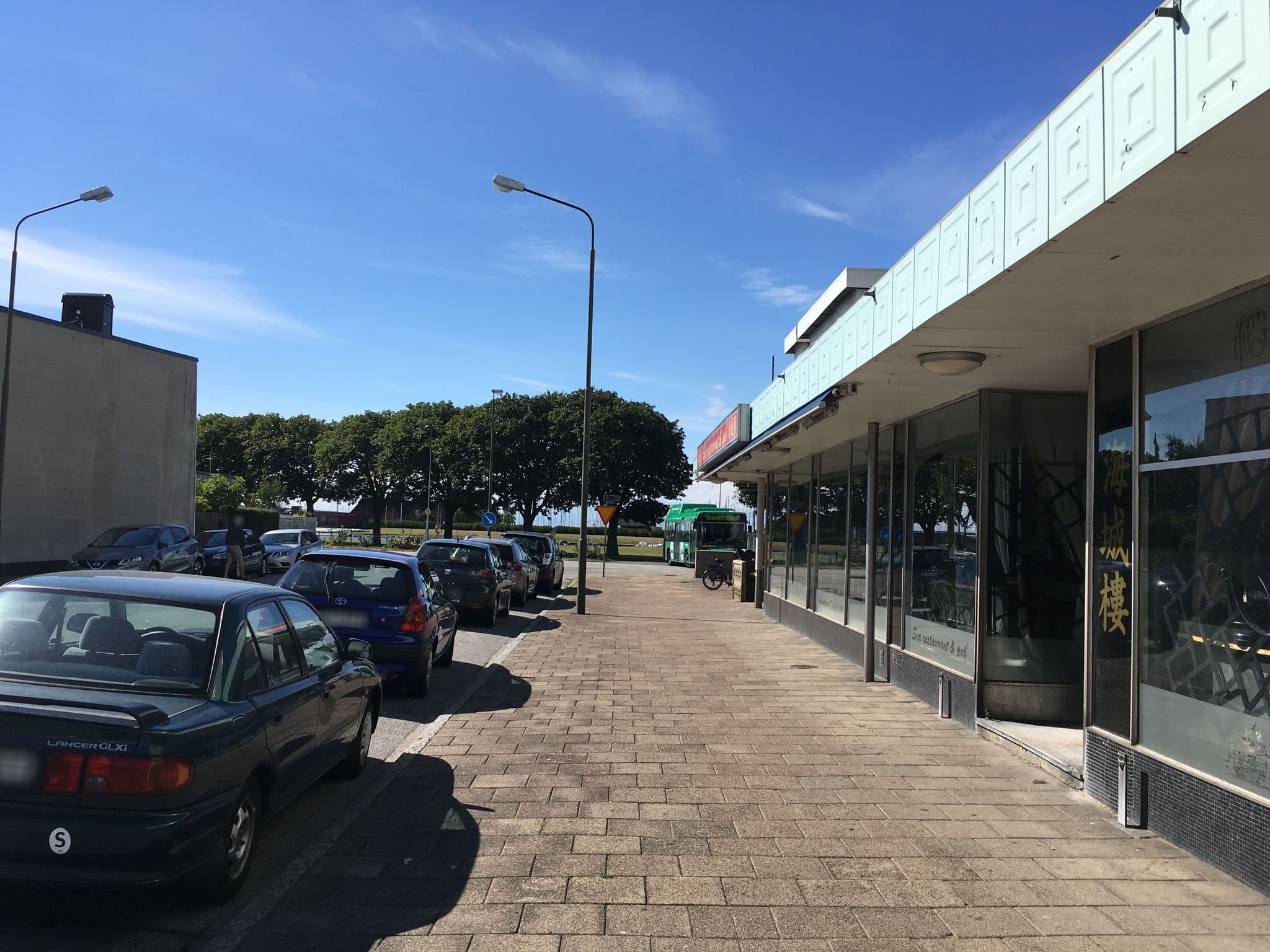 Street view near Havshotellet Limhamn, Bunkeflostrand — © bjelm (CC BY-SA · Mapillary)
