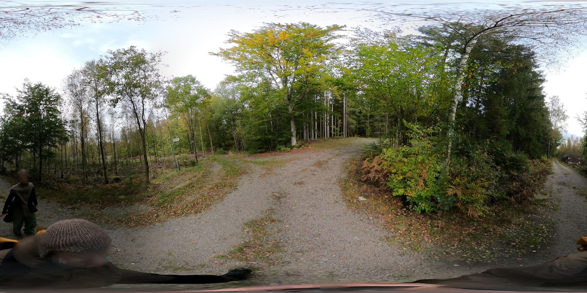 Street view near Korsning-ruin, Jämshög — © peterleth (CC BY-SA · Mapillary)