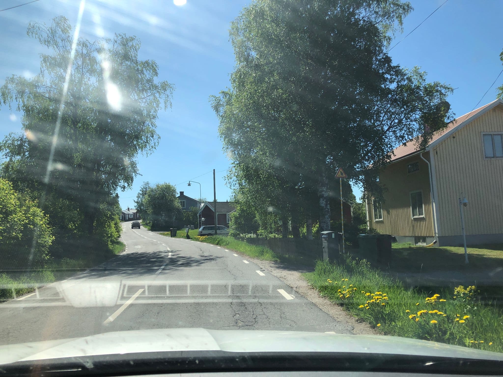 Street view near Gammelstads Gästhem, Gammelstad — © adville (CC BY-SA · Mapillary)