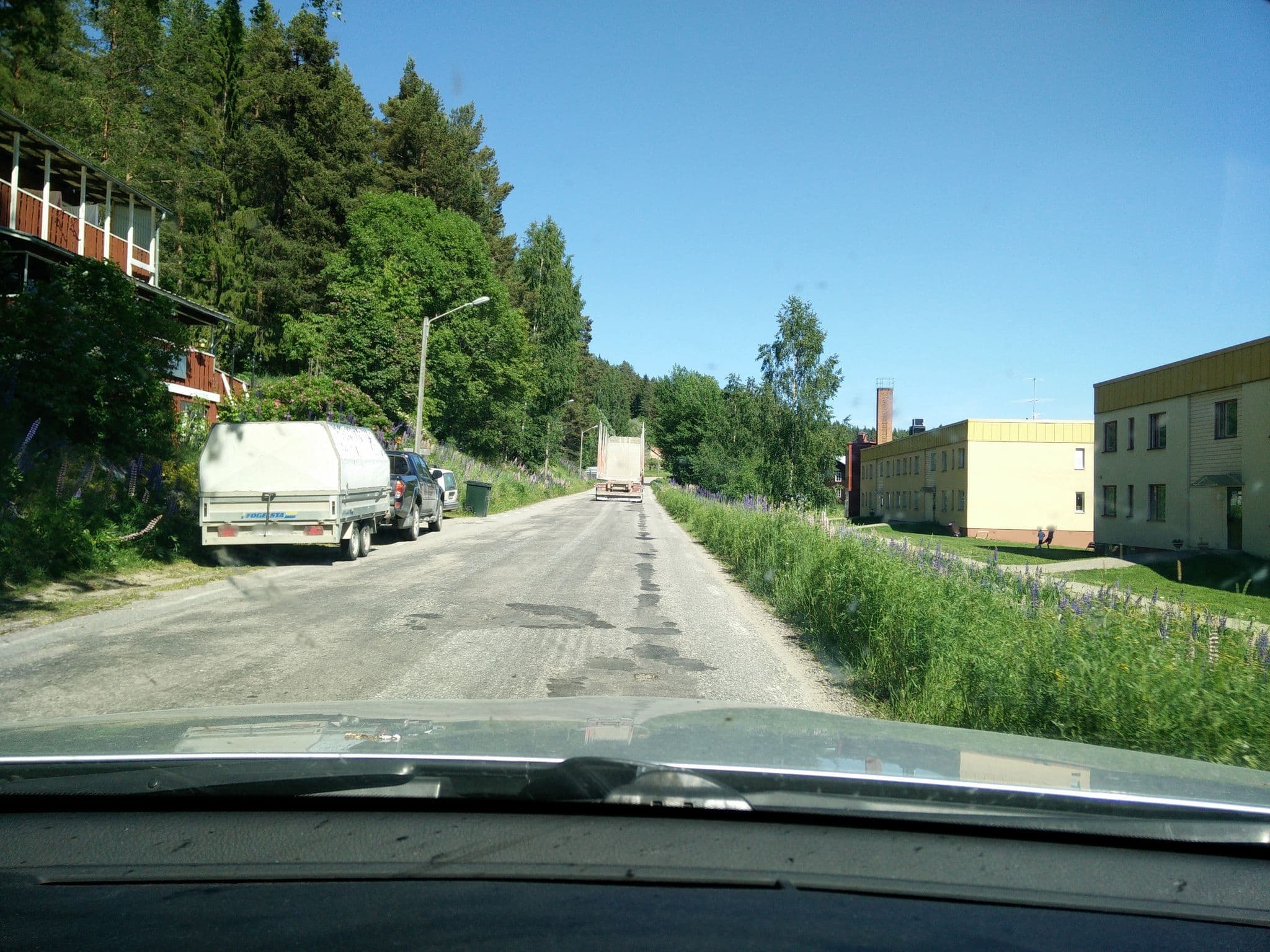 Street view near Hassela Vandrarhem, Bergsjö — © johnson (CC BY-SA · Mapillary)