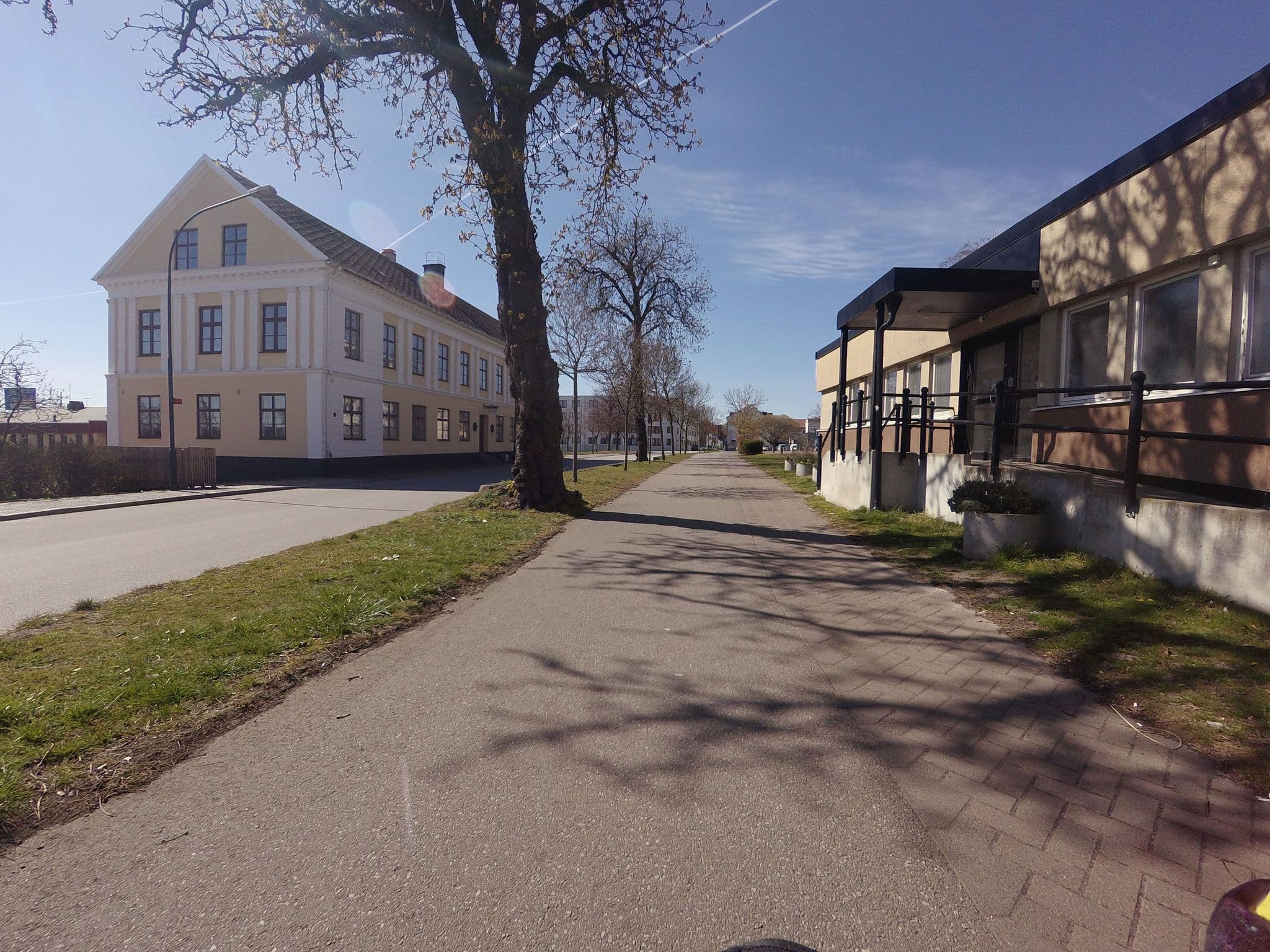 Street view near Night Stop, Trelleborg — © larshelmin (CC BY-SA · Mapillary)