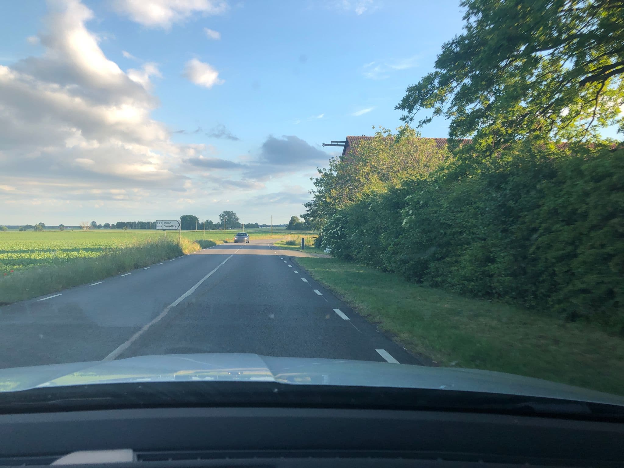 Street view near Villa Sandby B&B, Gärsnäs — © adville (CC BY-SA · Mapillary)