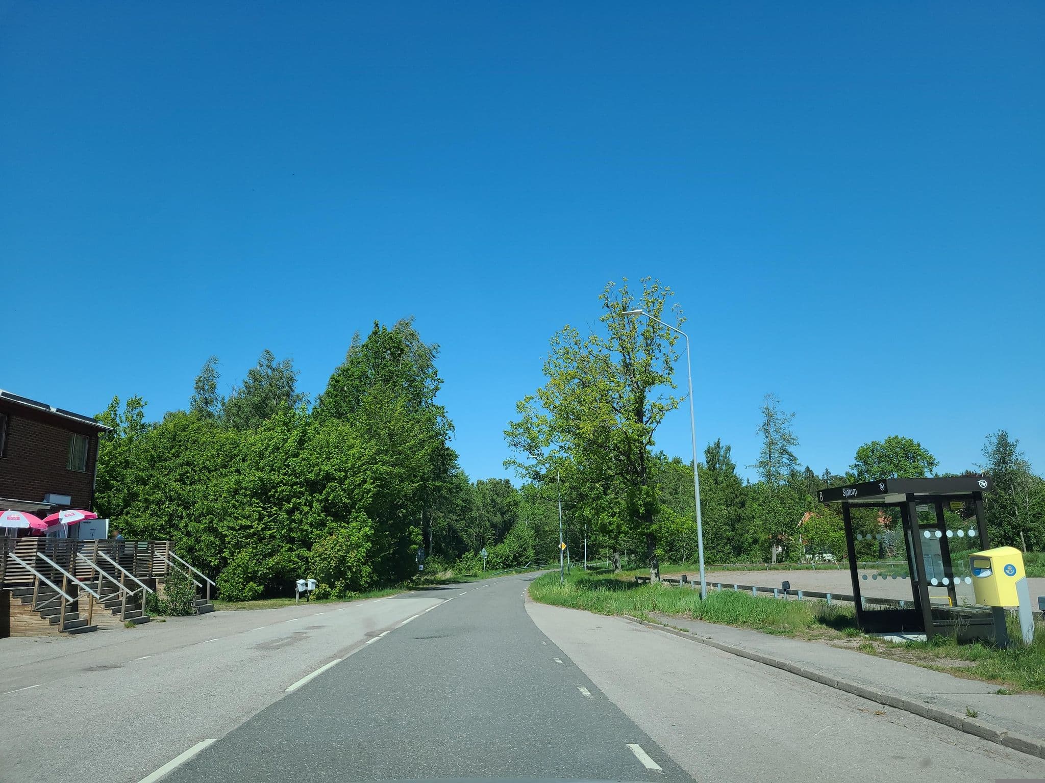 Street view near Sjötorps Hostel, Hova — © jopparn (CC BY-SA · Mapillary)