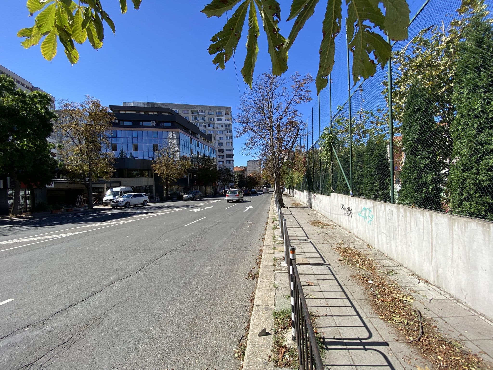 Street view near MM boutique hotel, Burgas — © vadi (CC BY-SA · Mapillary)