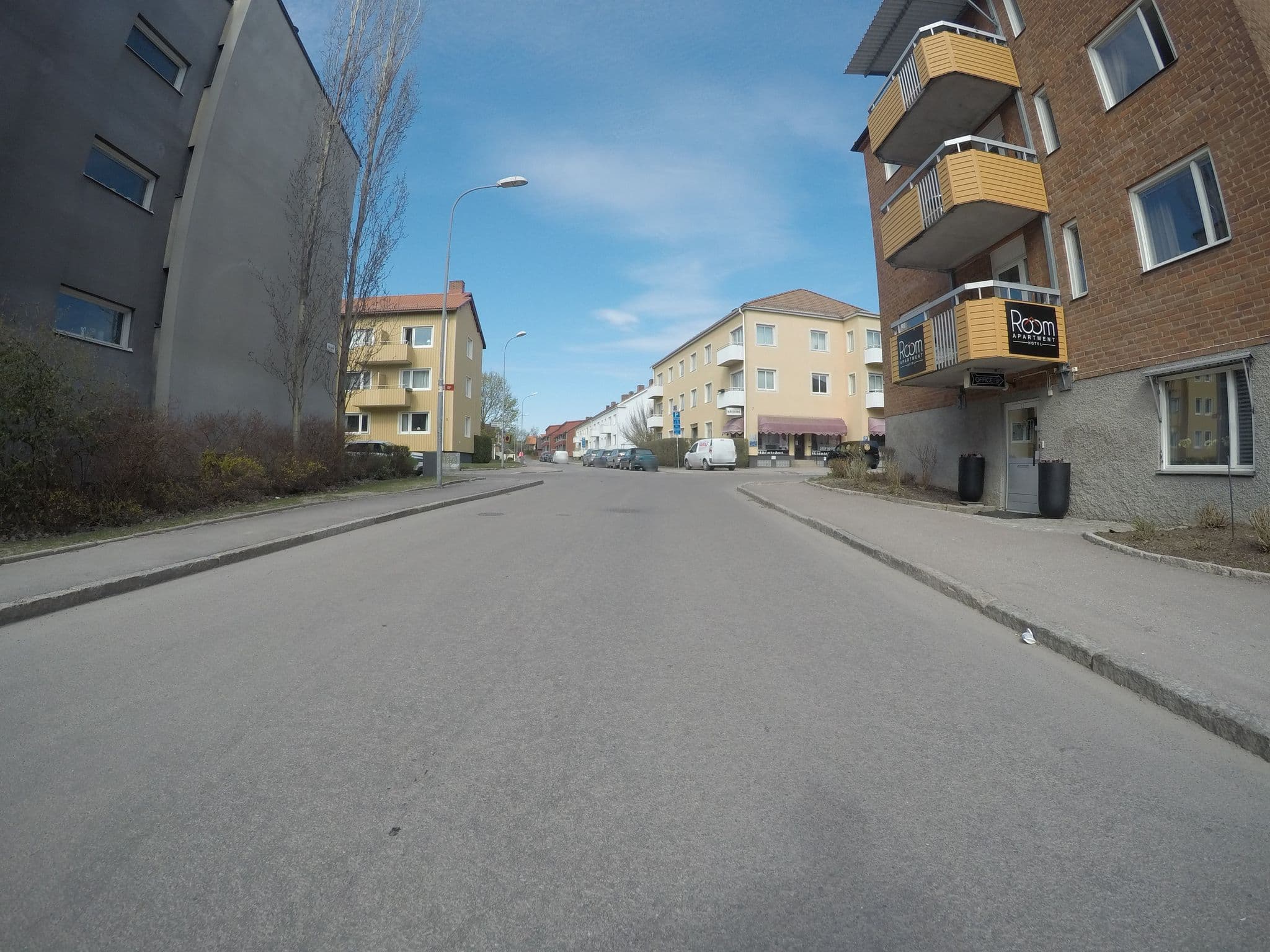 Street view near Noah longstay, Västerås — © msamme (CC BY-SA · Mapillary)