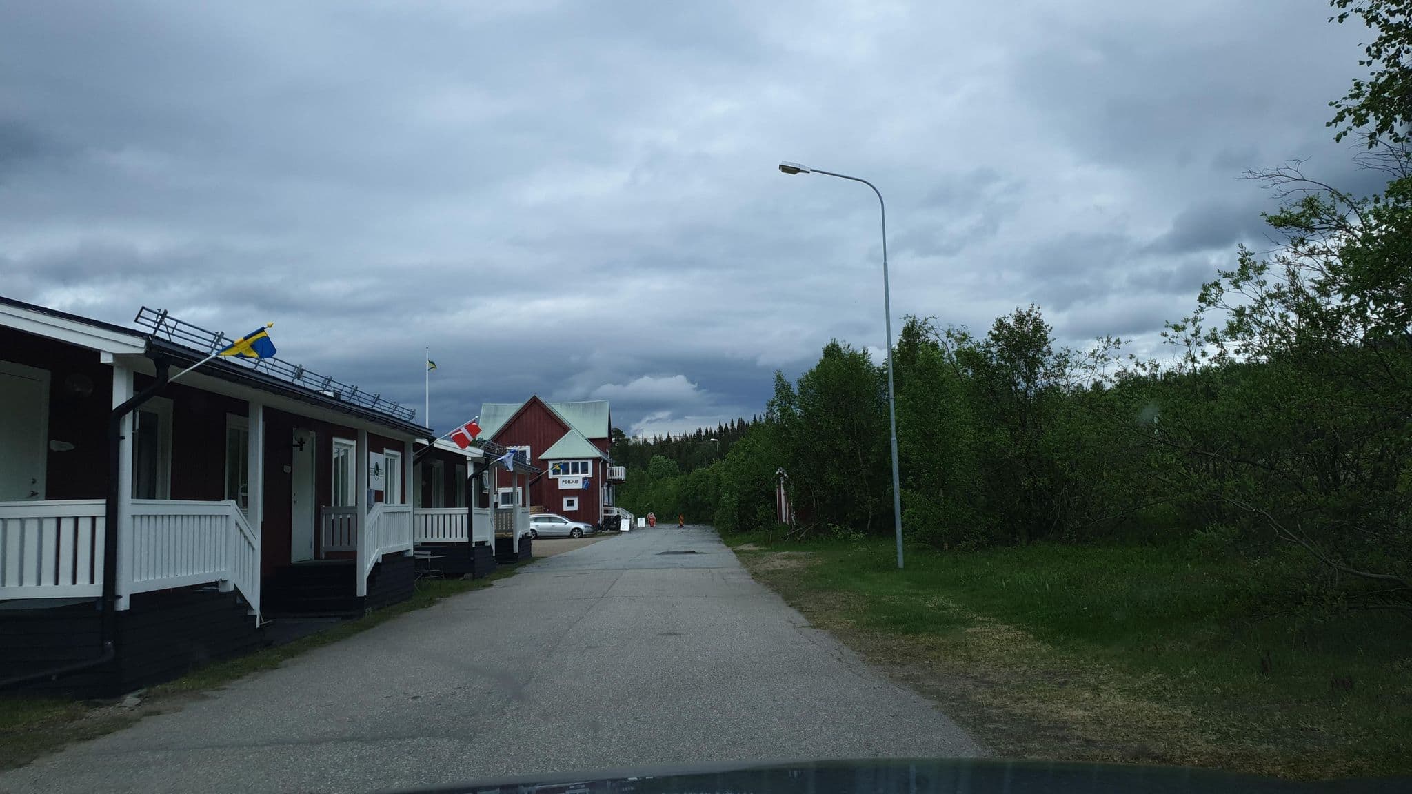 Street view near Arctic Colors Vandrarhem Northern Lights och Midnight Sun accommodation och restaurang, Jokkmokk — © jopparn (CC BY-SA · Mapillary)