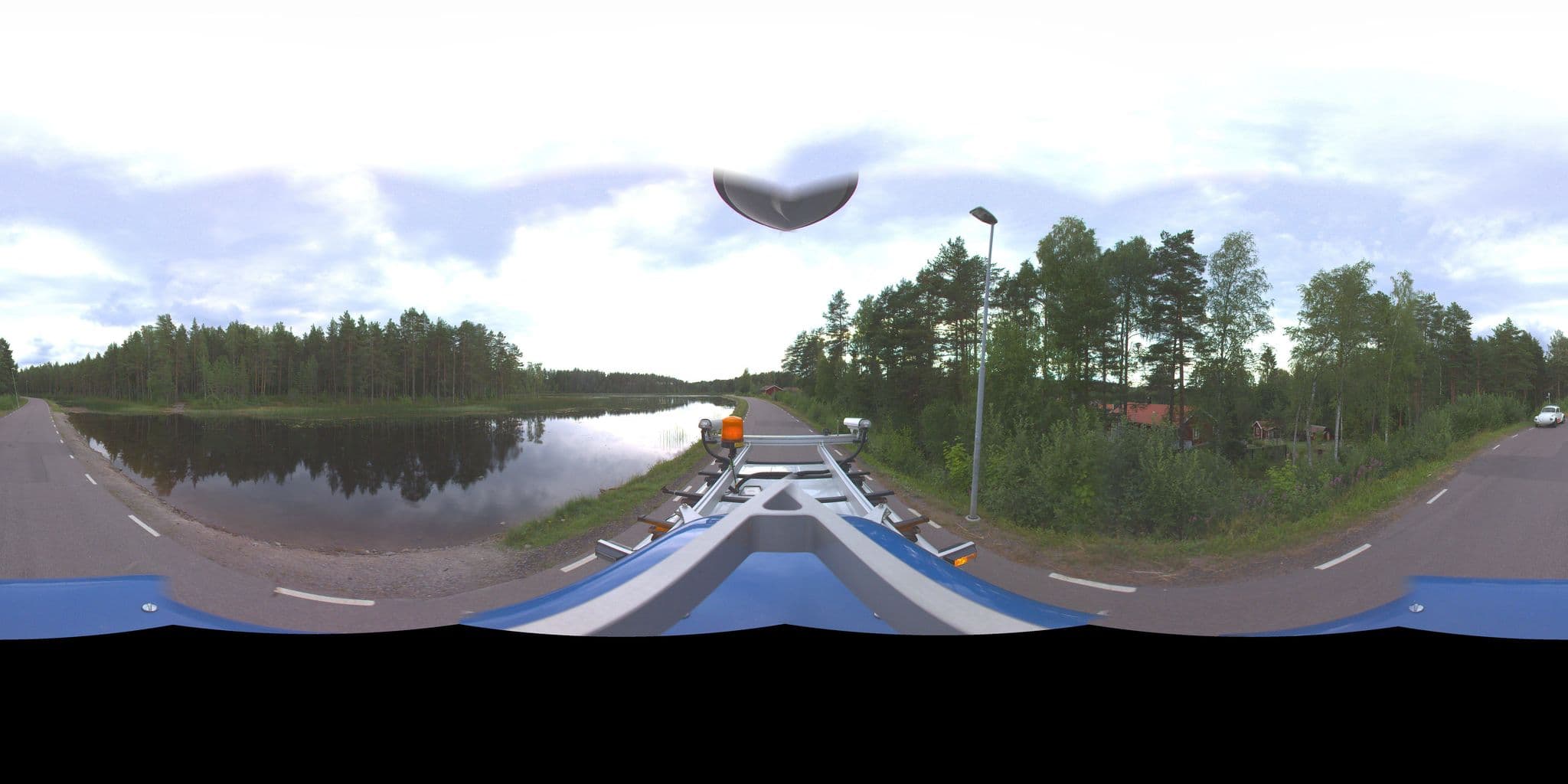 Street view near AirBnB, Falun — © falukommun (CC BY-SA · Mapillary)