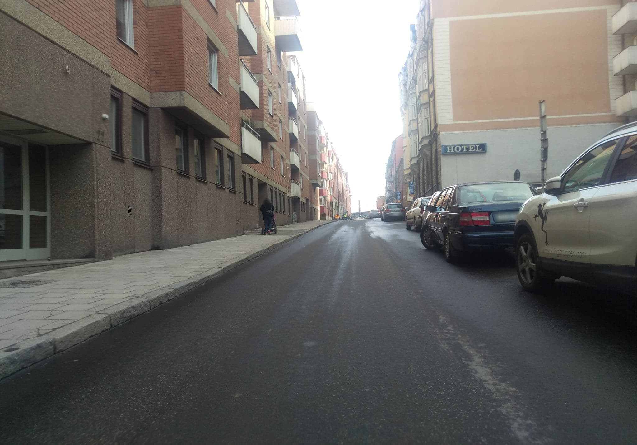 Street view near Hotel Drott, Norrköping — © dagstjerna (CC BY-SA · Mapillary)
