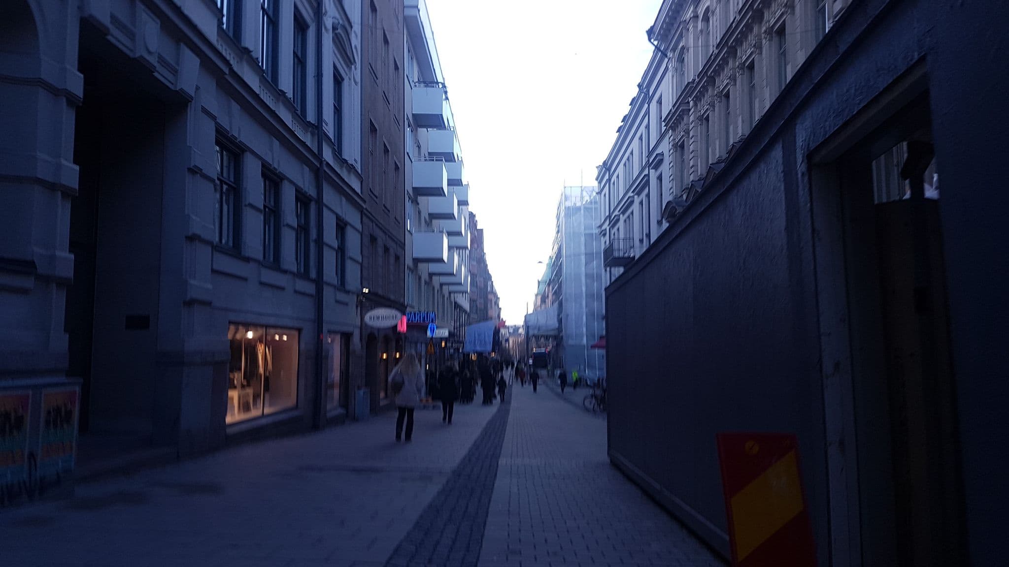 Street view near Hotel Villa Dagmar, Östermalm — © haxpett (CC BY-SA · Mapillary)