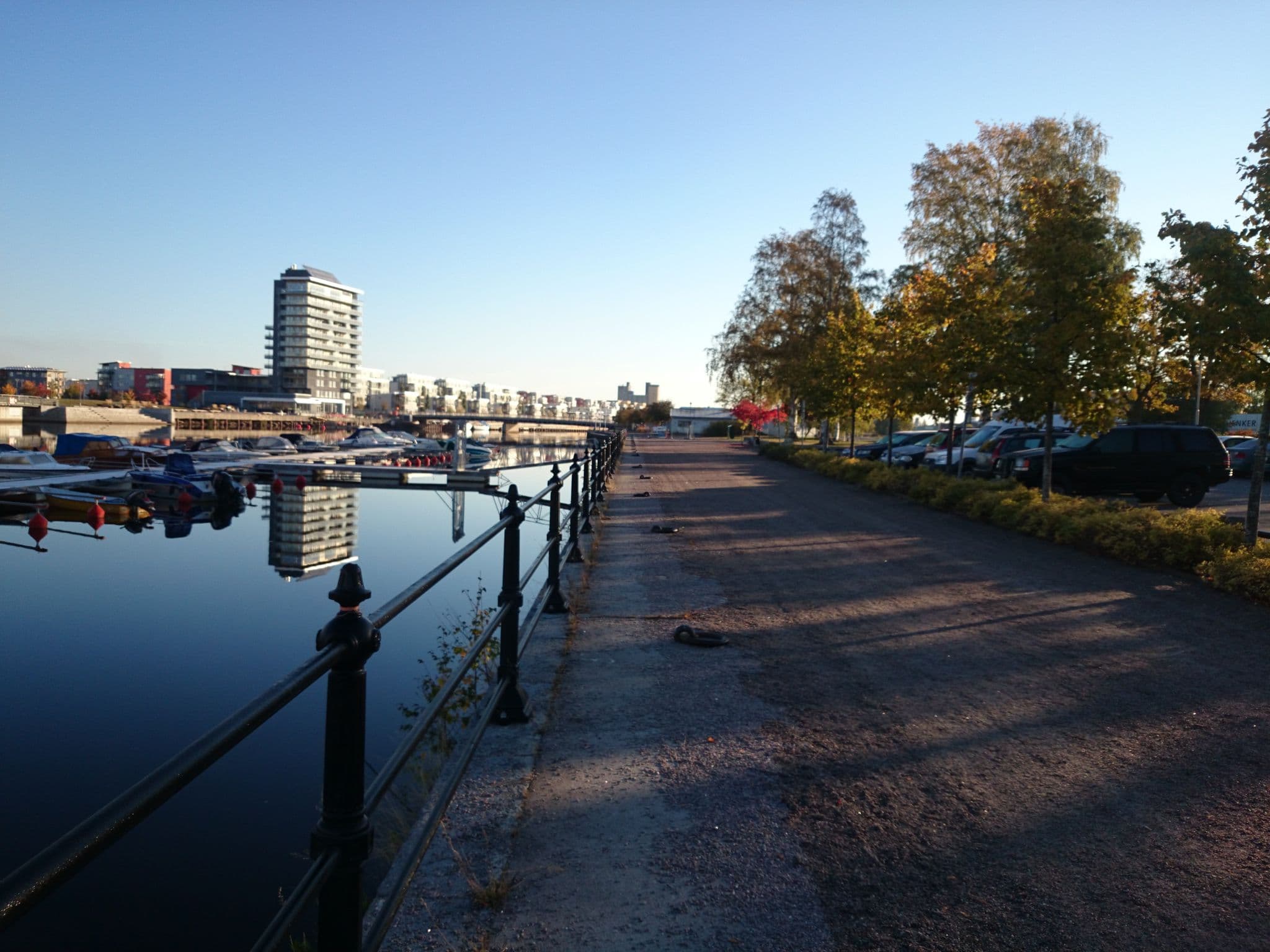 Street view near Ställplats Gavleån, Gävle — © peterneubauer (CC BY-SA · Mapillary)