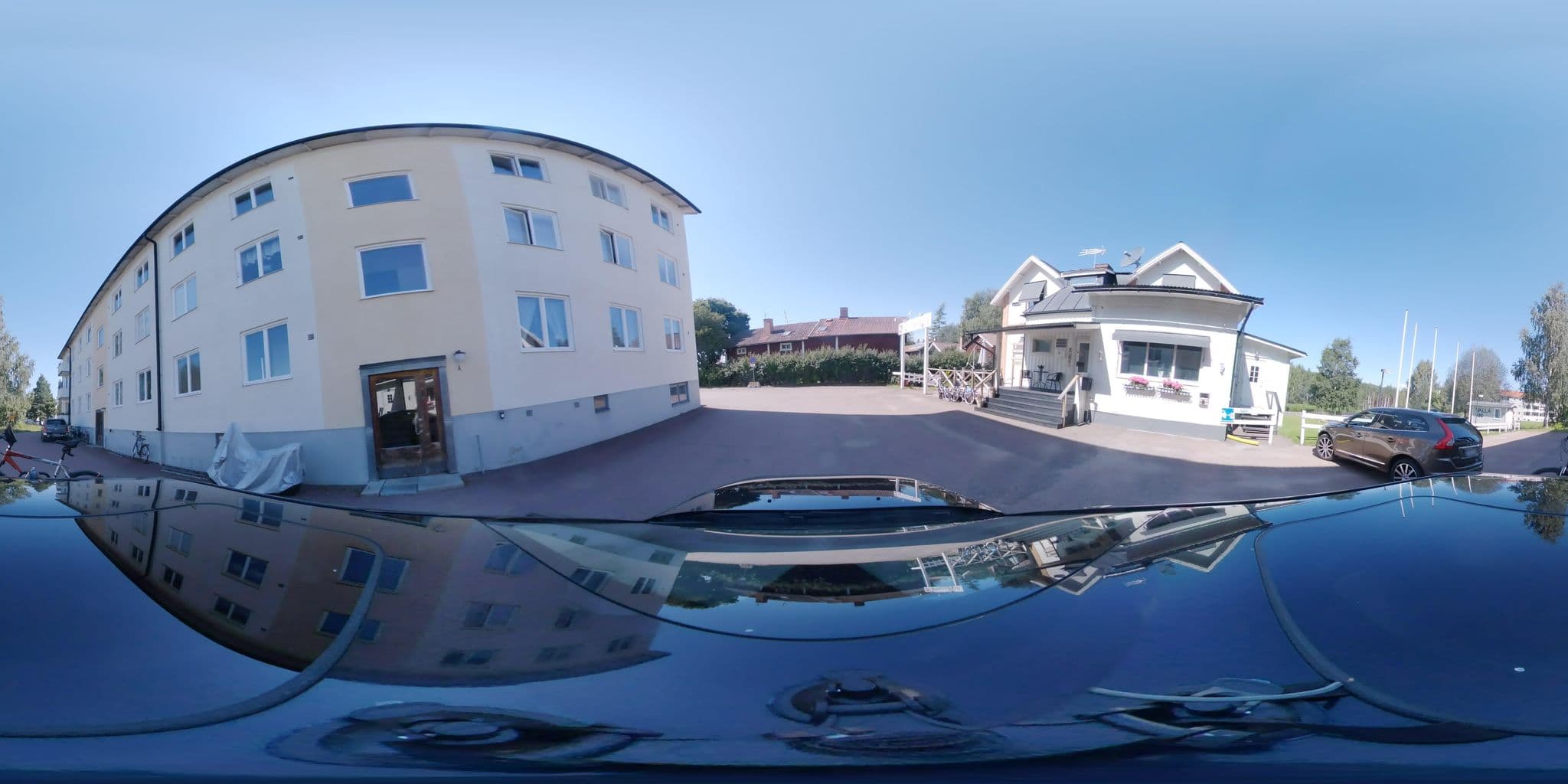 Street view near Hotell Strandvillan, Orsa — © bruno360 (CC BY-SA · Mapillary)