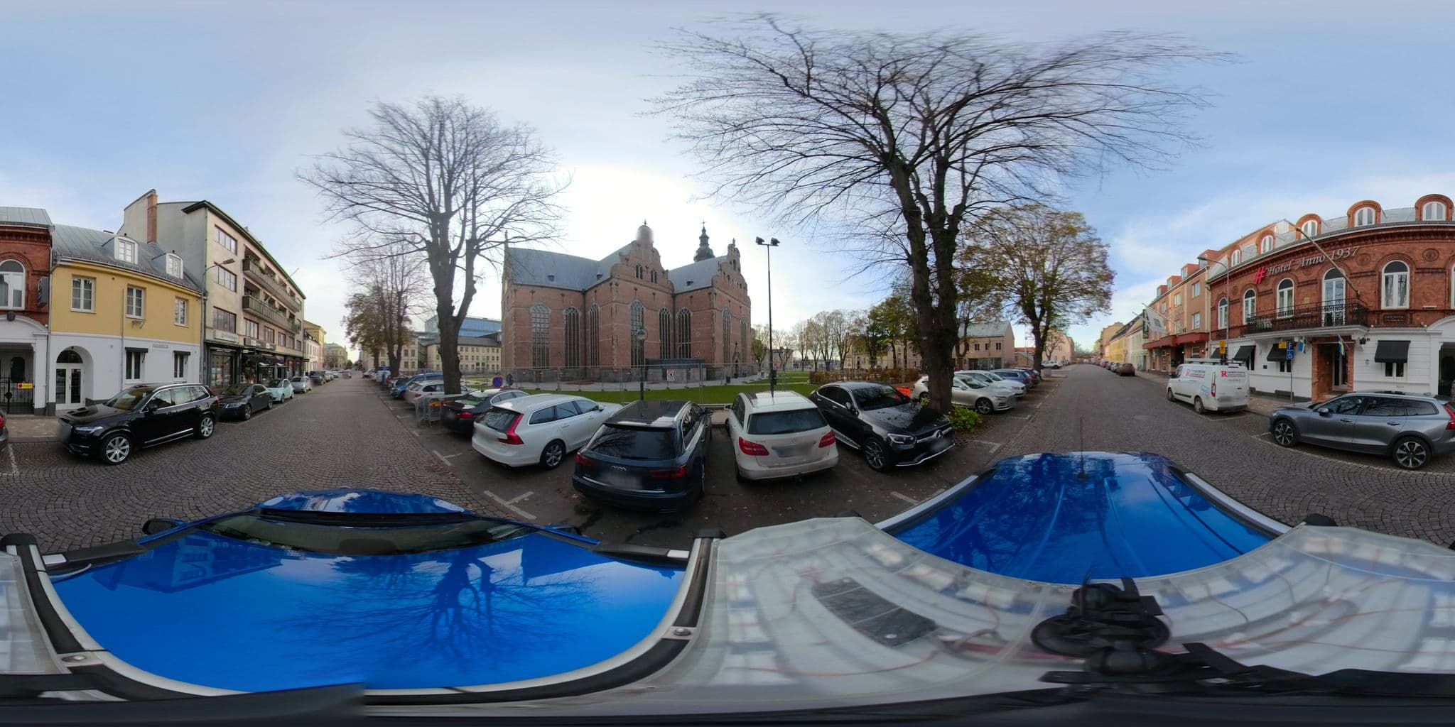 Street view near Hotel Anno 1937, Kristianstad — © kristianstad (CC BY-SA · Mapillary)