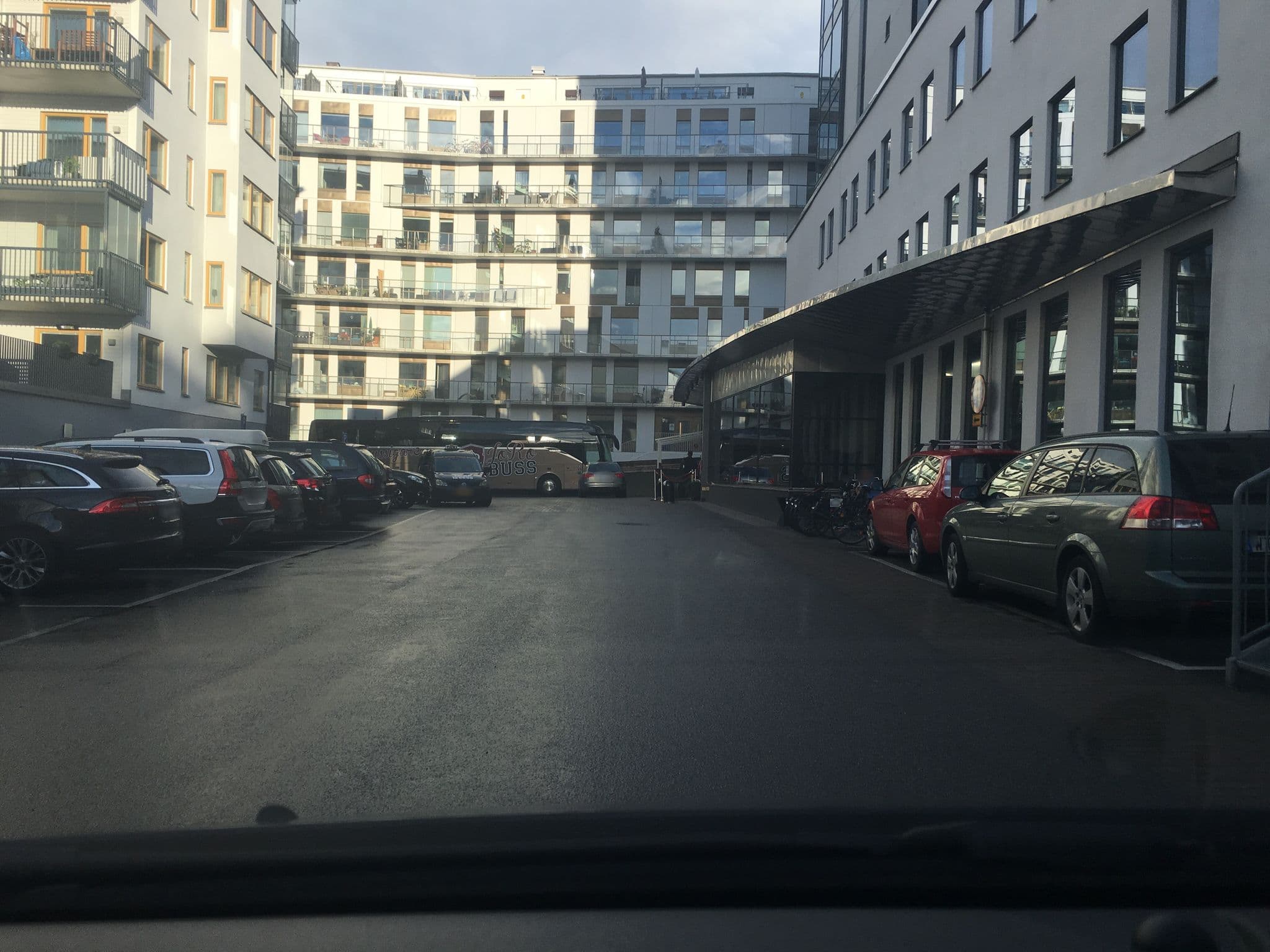 Street view near Scandic Alvik, Bromma — © mfain (CC BY-SA · Mapillary)