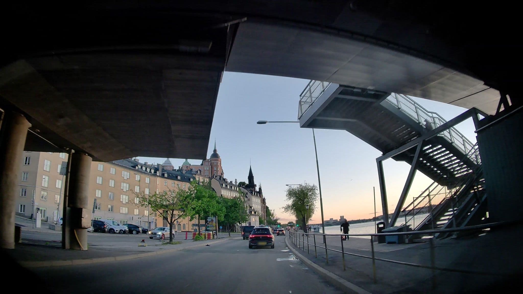 Street view near Den Röda Båten, Gamla Stan — © bruno360 (CC BY-SA · Mapillary)