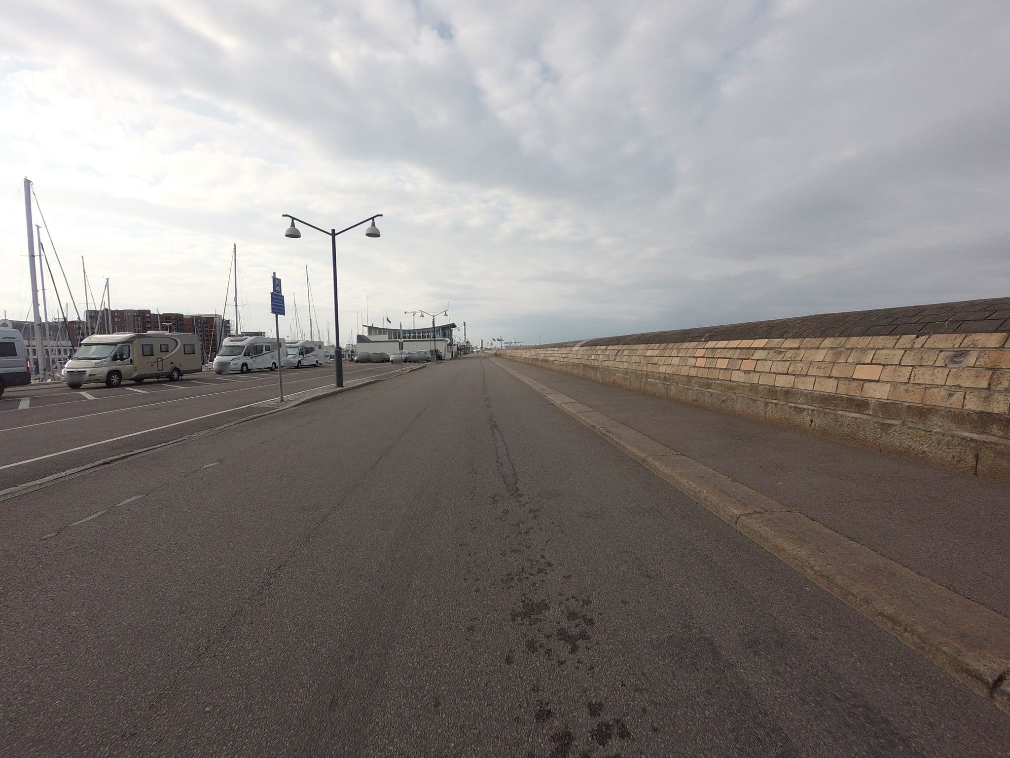 Street view near Norra Hamnen Marina AB, Helsingborg — © larshelmin (CC BY-SA · Mapillary)