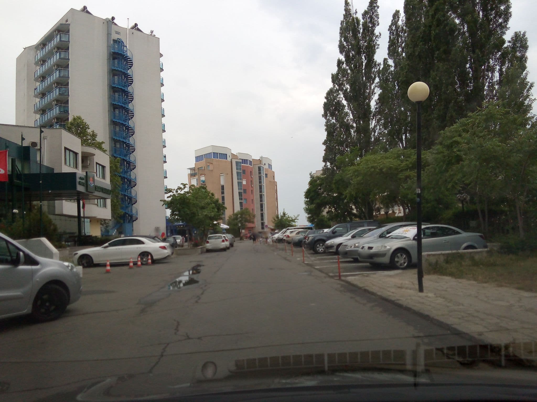 Street view near Slavyanski, Sveti Vlas