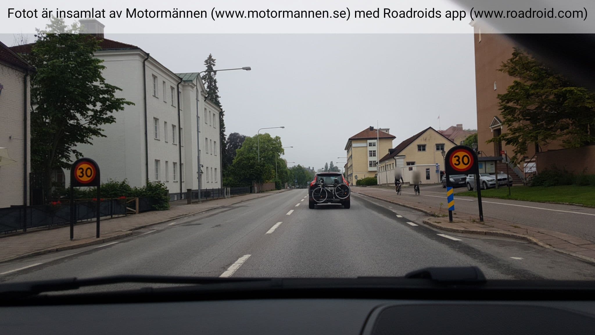 Street view near Hotell Östermalm, Motala — © roadroid (CC BY-SA · Mapillary)