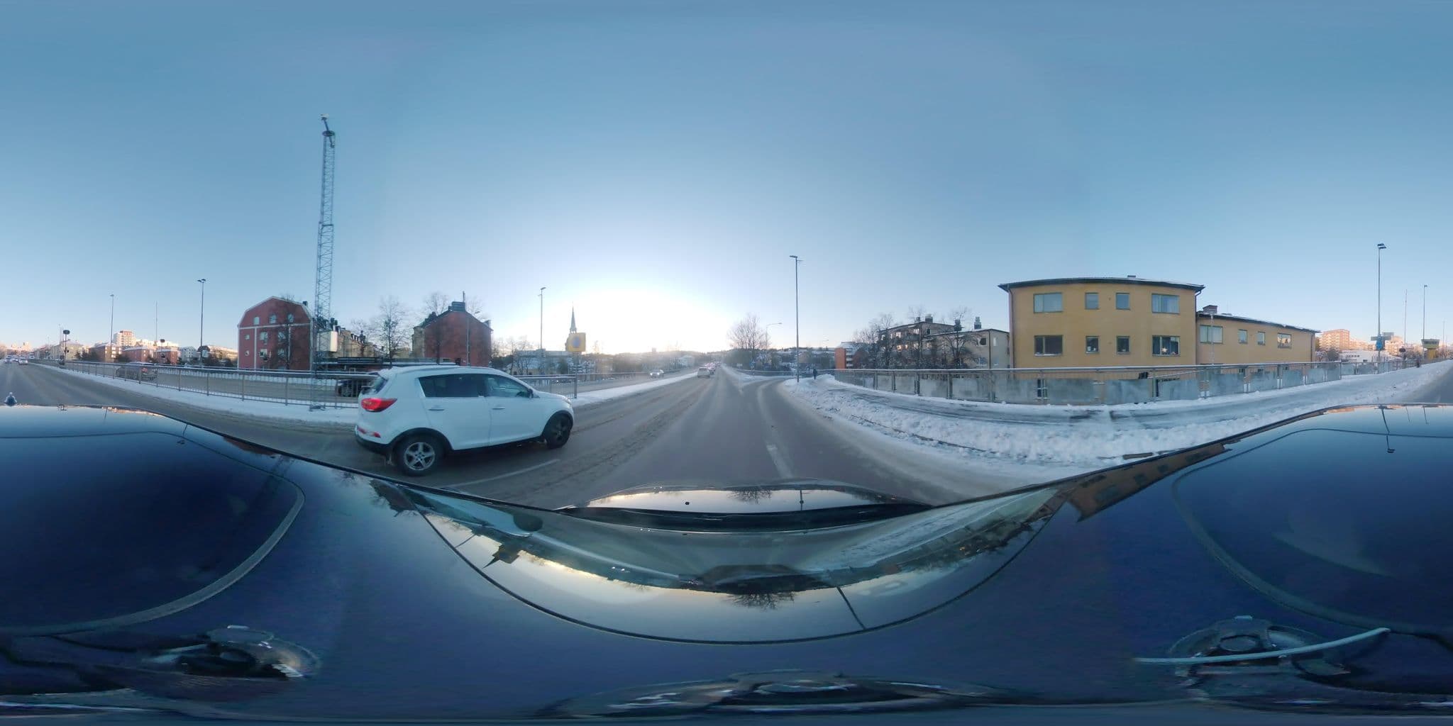 Street view near Hotell Paradis, Södertälje — © bruno360 (CC BY-SA · Mapillary)