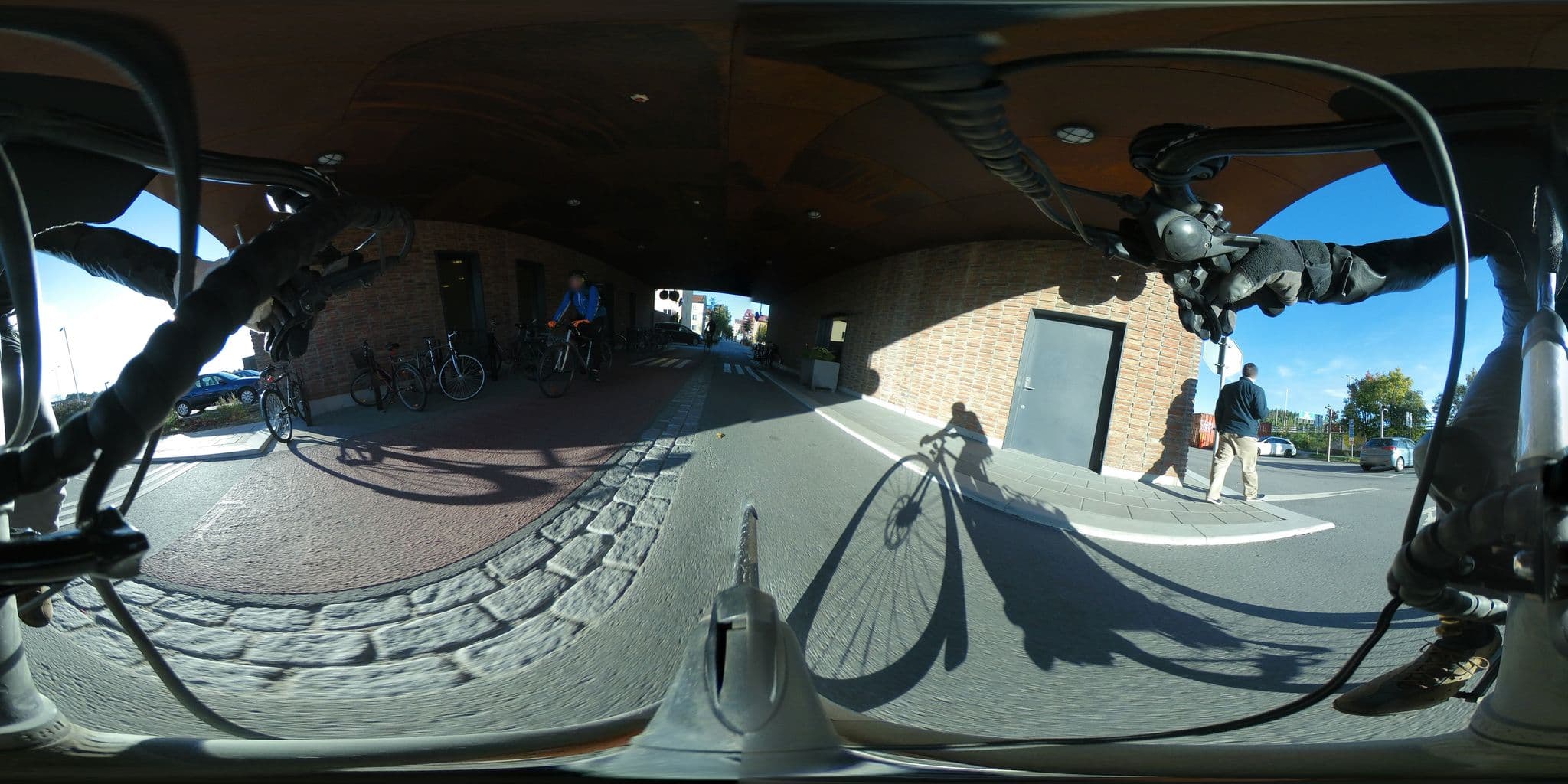 Street view near The Winery Hotel, Bergshamra — © zagor (CC BY-SA · Mapillary)