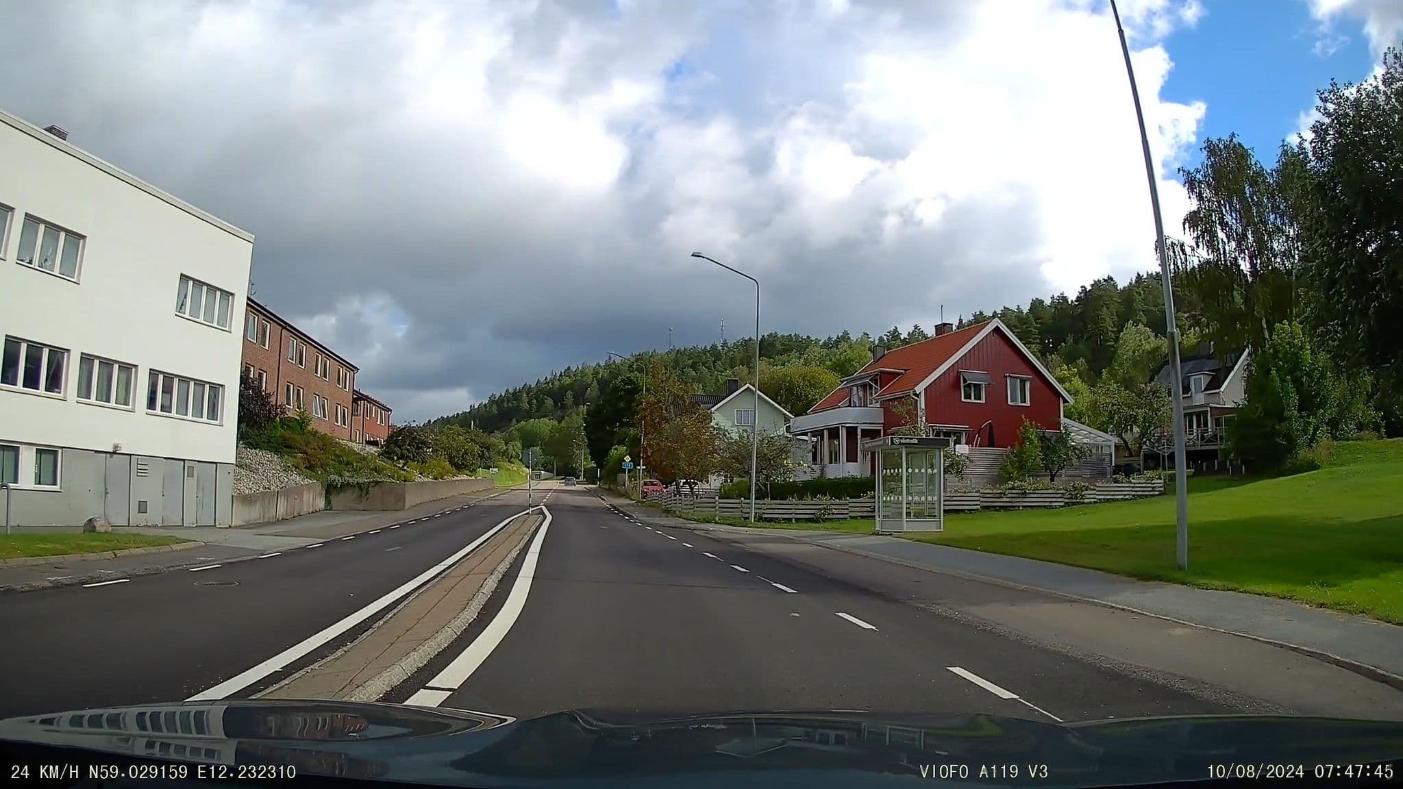 Street view near Hotell Dalia, Bengtsfors — © thewizard (CC BY-SA · Mapillary)