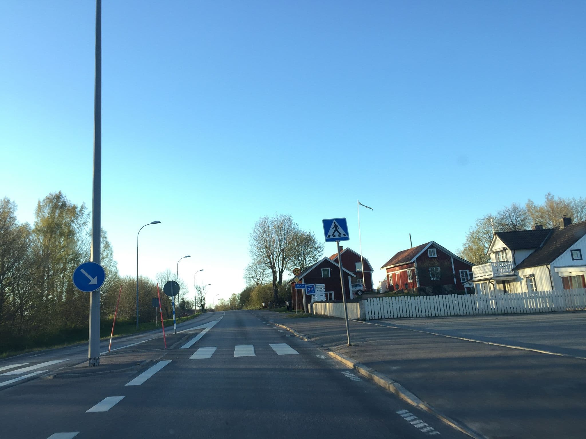 Street view near Vandrarhem Hvilsten, Odensbacken — © dade (CC BY-SA · Mapillary)
