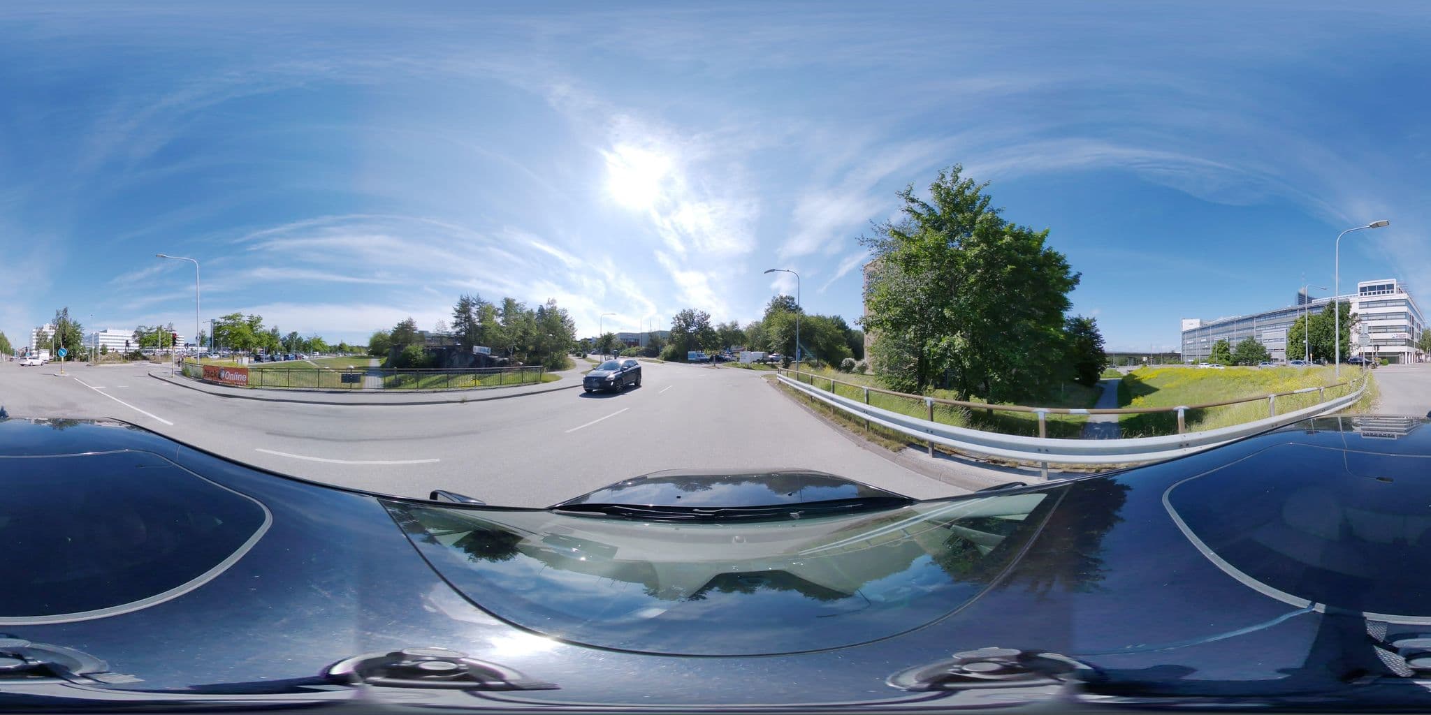 Street view near The Studio Hotel, Kista — © bruno360 (CC BY-SA · Mapillary)