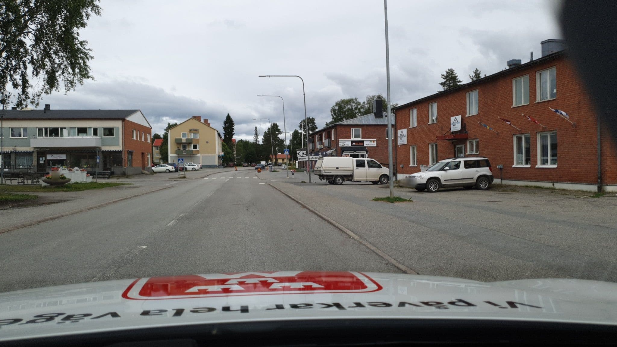Street view near Dentas Hotell, Dorotea — © roadroid (CC BY-SA · Mapillary)