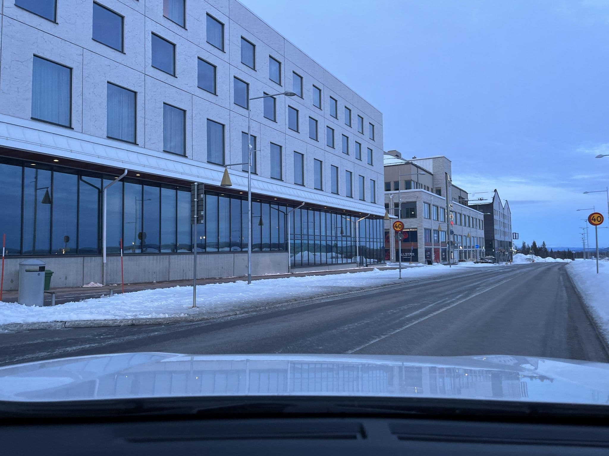 Street view near Scandic Kiruna, Kiruna — © masterofnoroad (CC BY-SA · Mapillary)