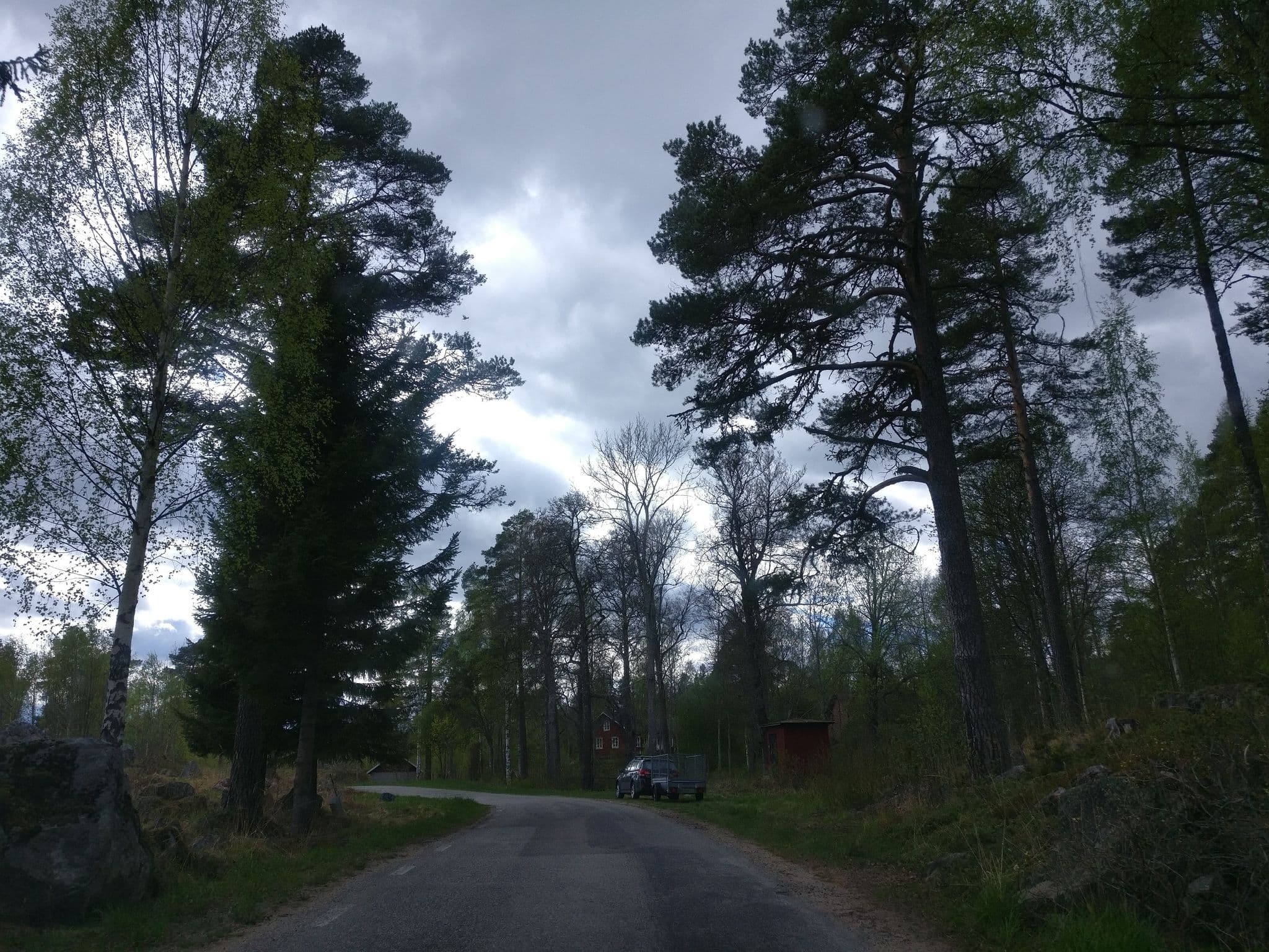 Street view near STF hotell Kungsgården Långvind, Söderhamn — © blajo (CC BY-SA · Mapillary)