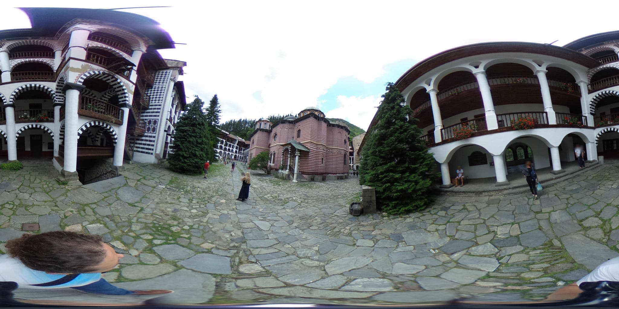 Street view near Rila Monastery Rooms, Rila — © thx (CC BY-SA · Mapillary)