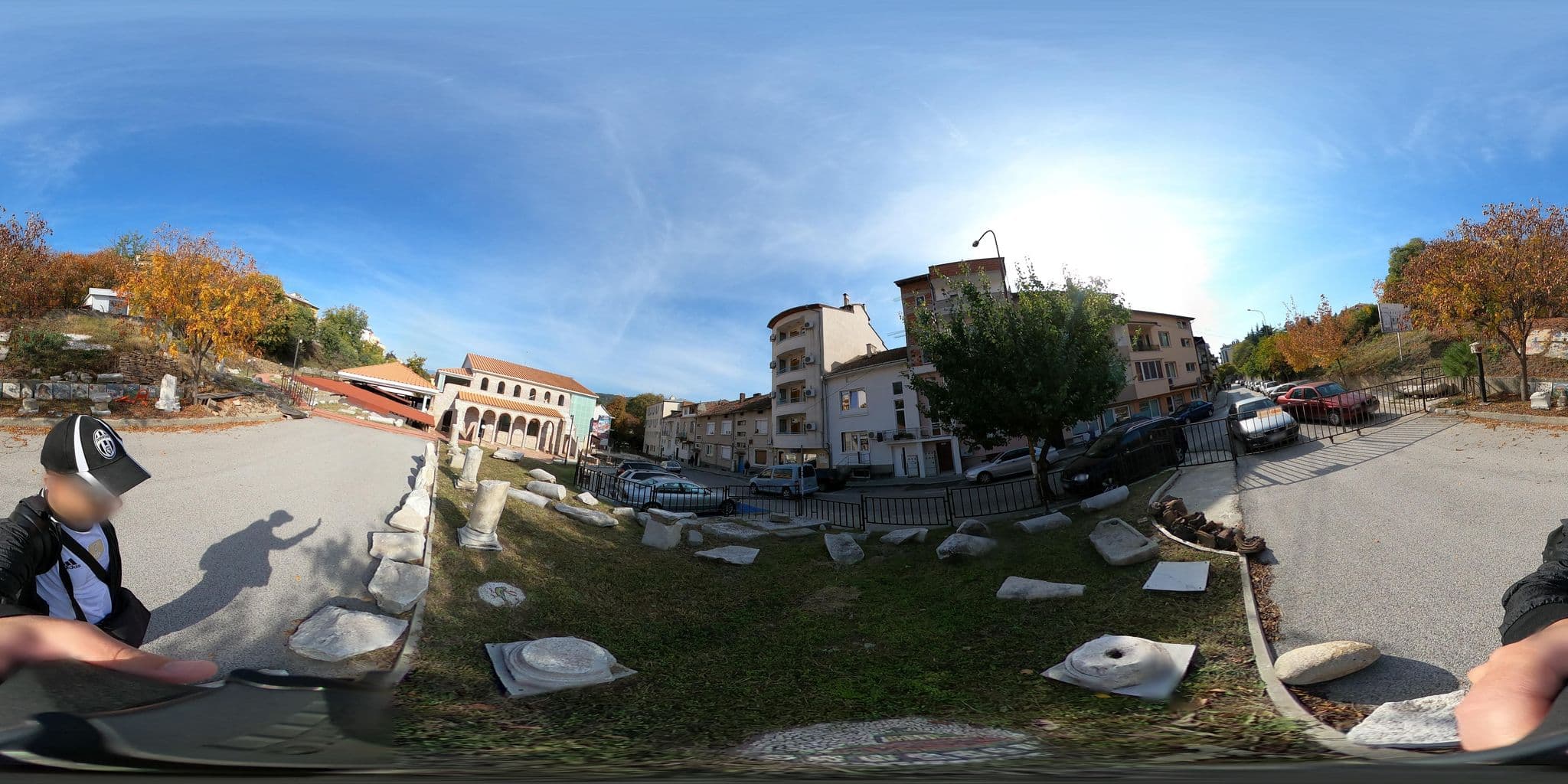 Street view near Hotel Balevurov, Sandanski — © alexanderbtodorov (CC BY-SA · Mapillary)