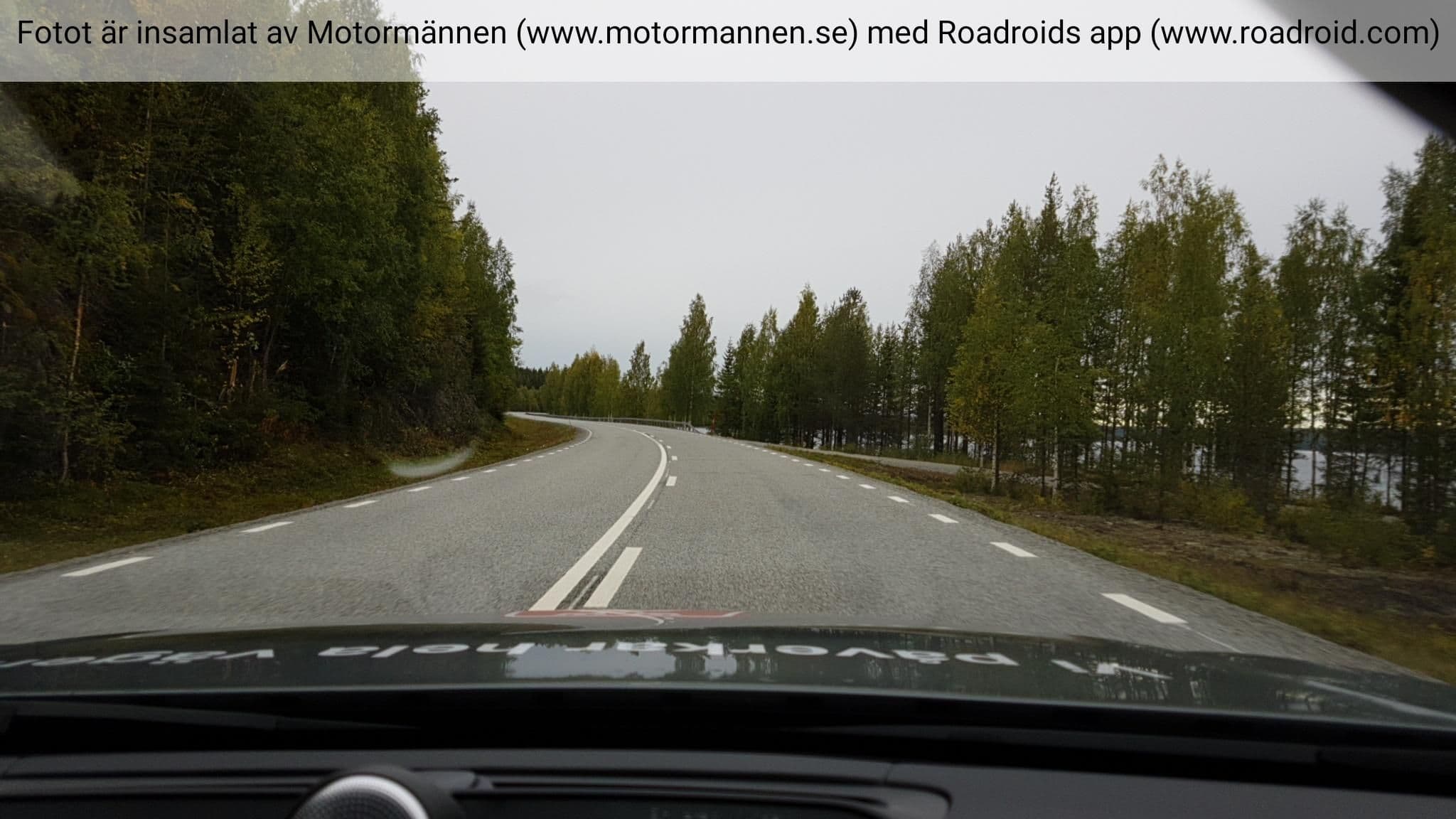 Street view near Rastplats Brännäset, Strömsund — © roadroid (CC BY-SA · Mapillary)