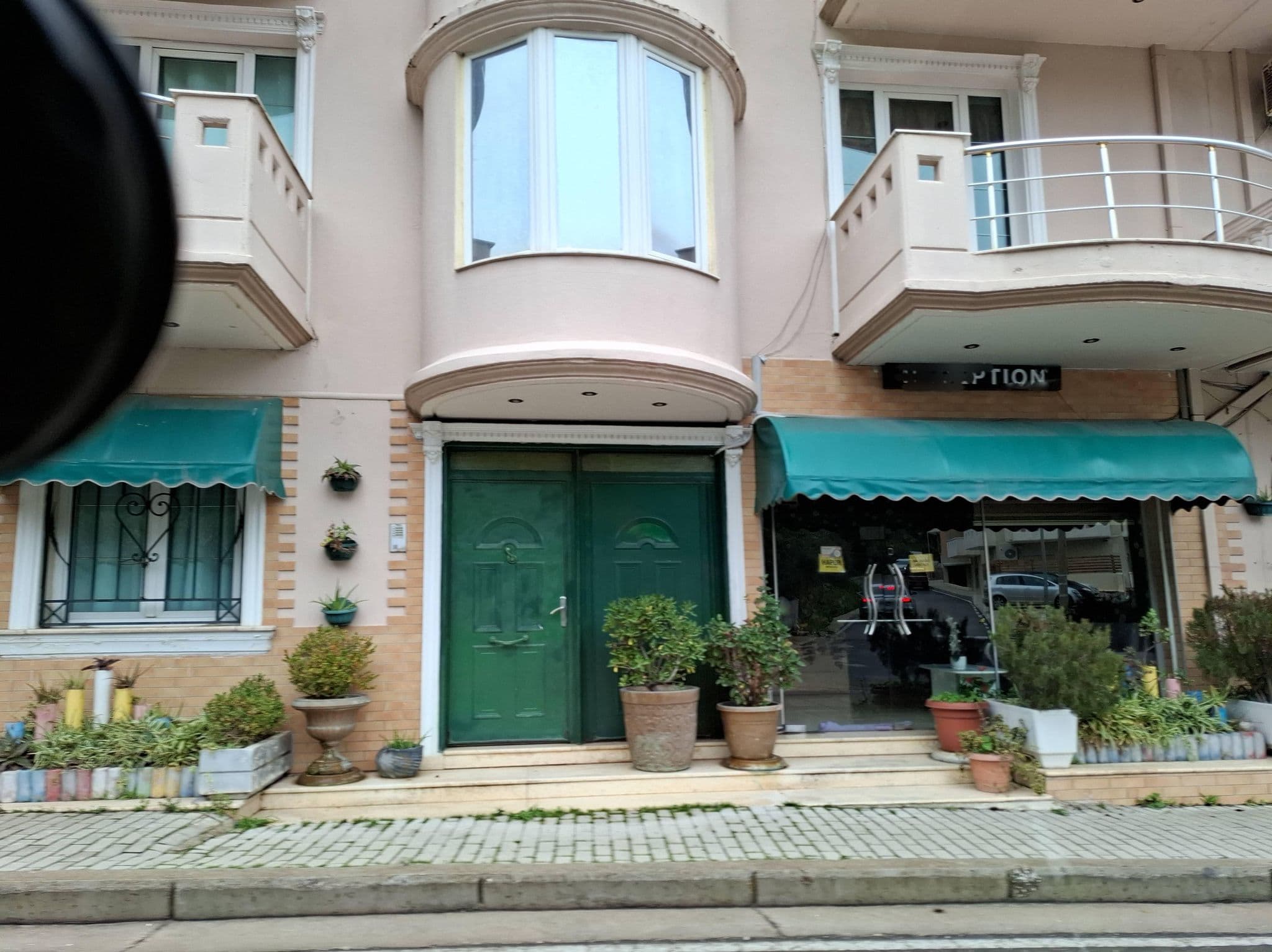 Street view near Hotel Nacional, Vlorë — © denisju_osm (CC BY-SA · Mapillary)