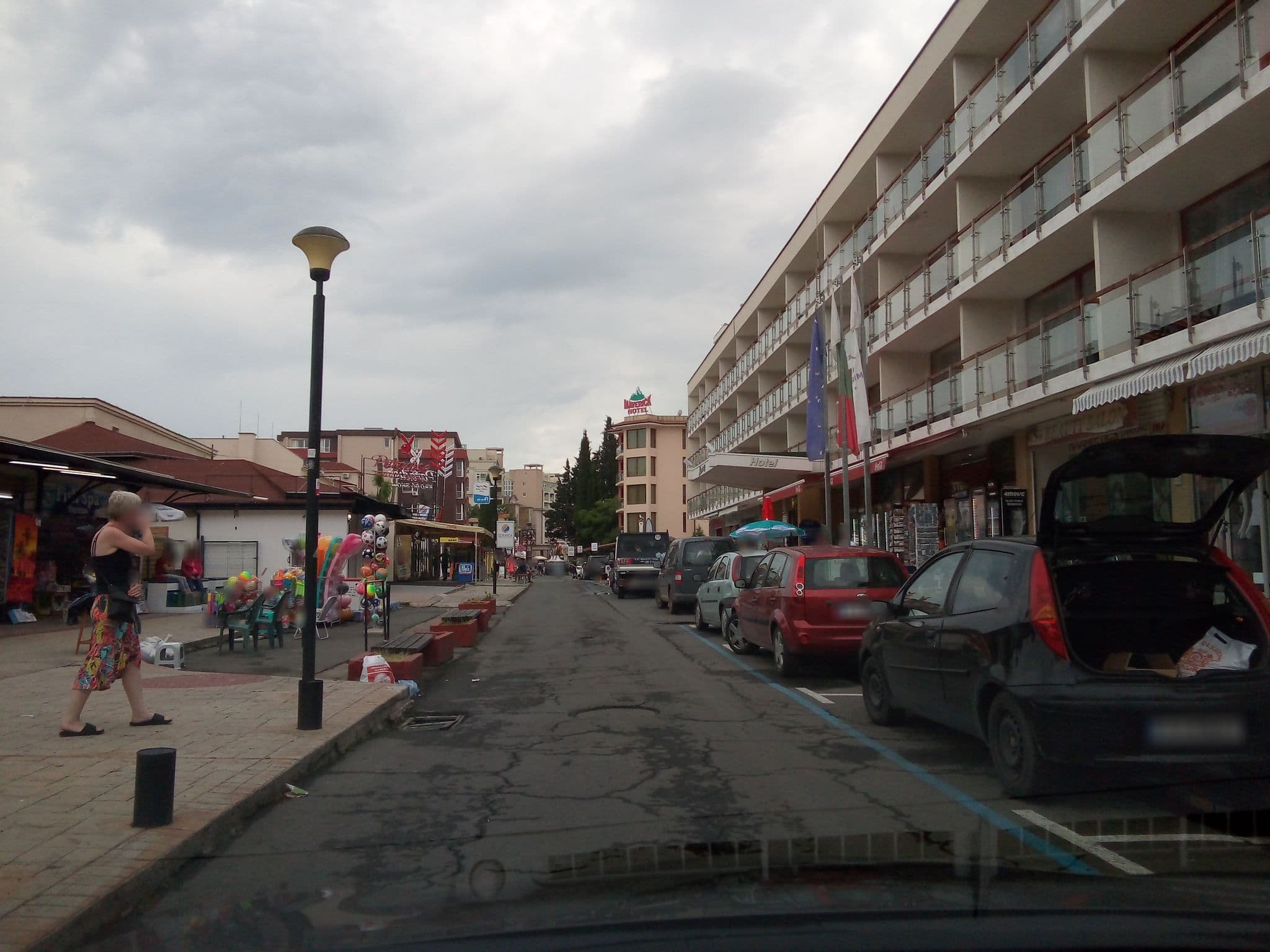 Street view near ZORNICA RESIDENCE, Sveti Vlas