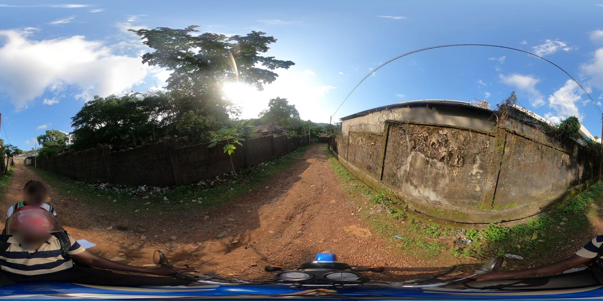 Street view near Lacs Villa, Freetown — © Aliebvandy (CC BY-SA · Mapillary)
