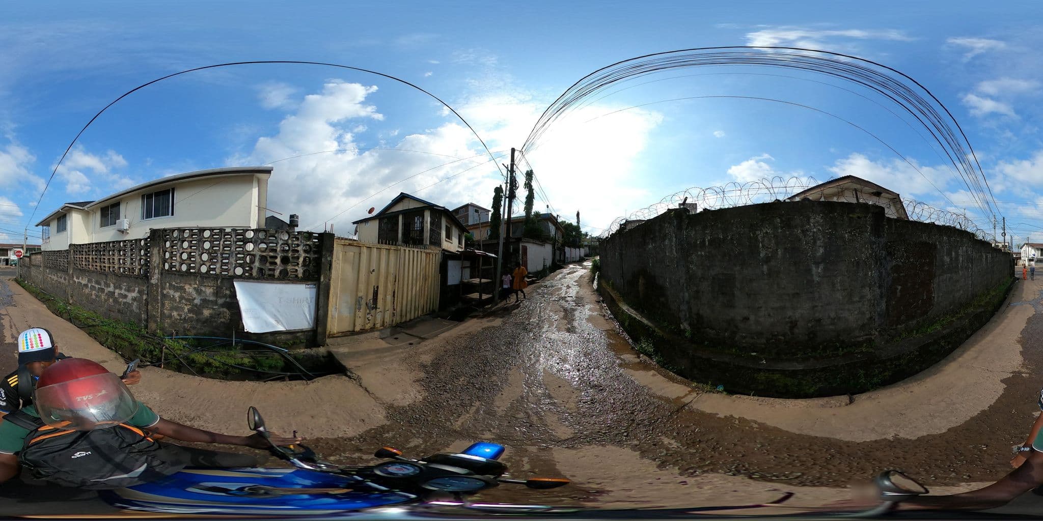 Street view near Jam Hotel, Freetown — © Jborg88 (CC BY-SA · Mapillary)