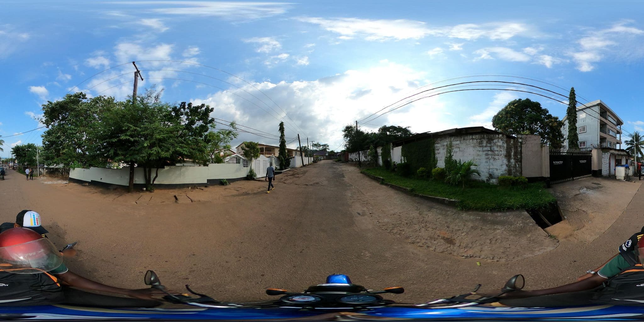 Street view near The Jam Lodge, Freetown — © Jborg88 (CC BY-SA · Mapillary)
