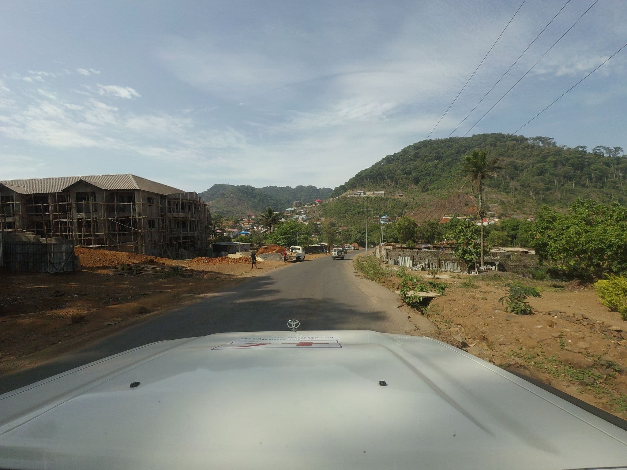 Street view near Regent Palace Hotel, Freetown — © danbjoseph (CC BY-SA · Mapillary)