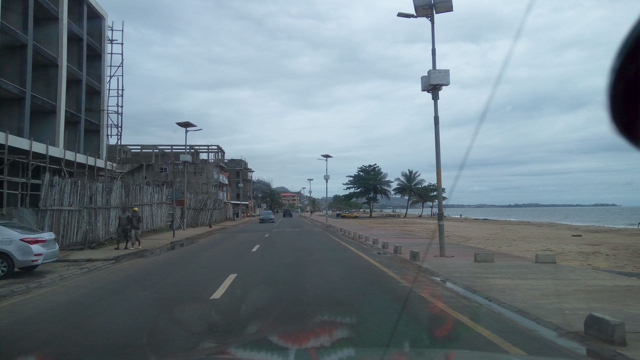 Street view near Roy Hotel, Freetown — © roadroid (CC BY-SA · Mapillary)