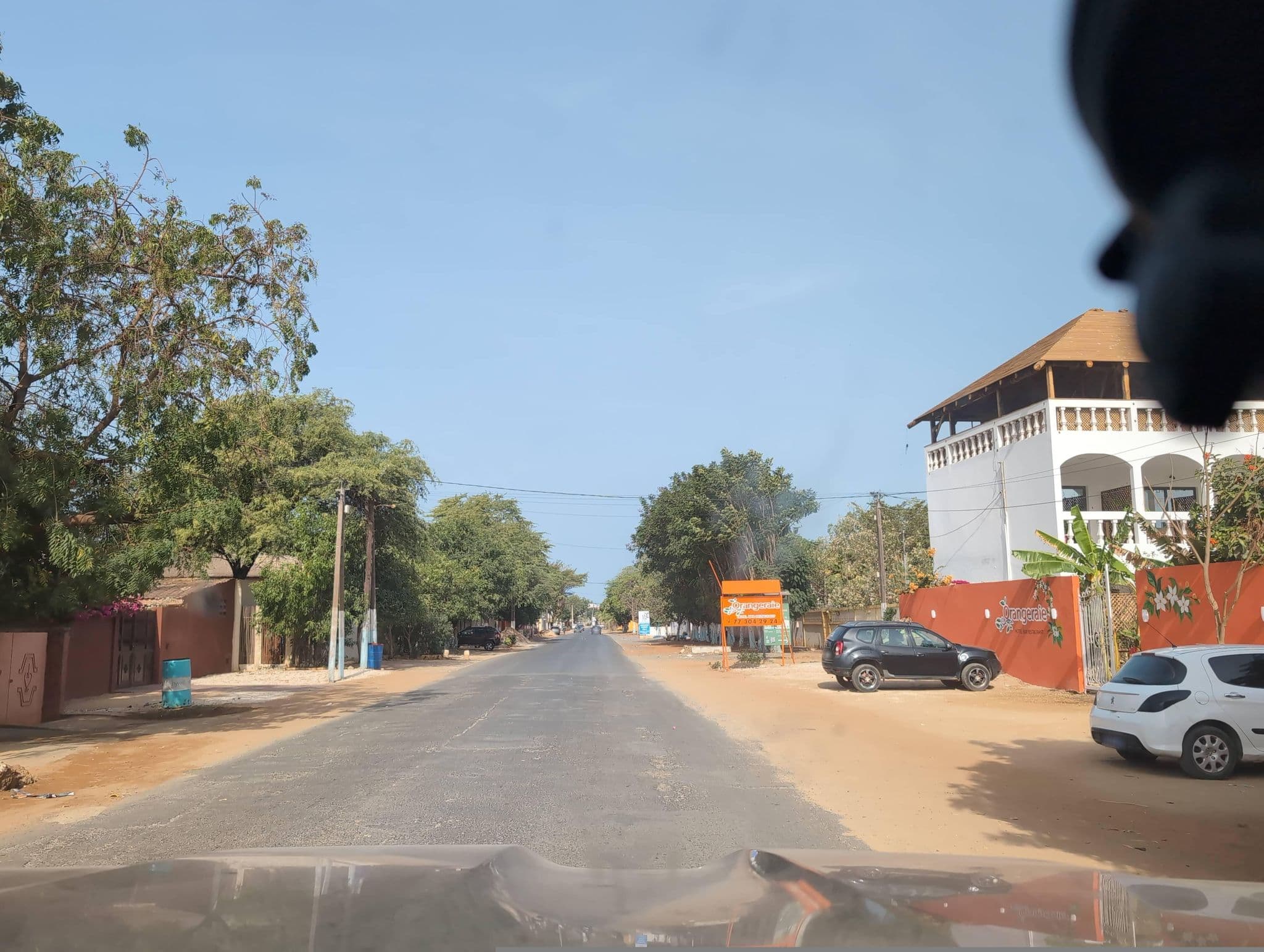 Street view near L'Orangeraie, Ngaparou — © tbo47 (CC BY-SA · Mapillary)