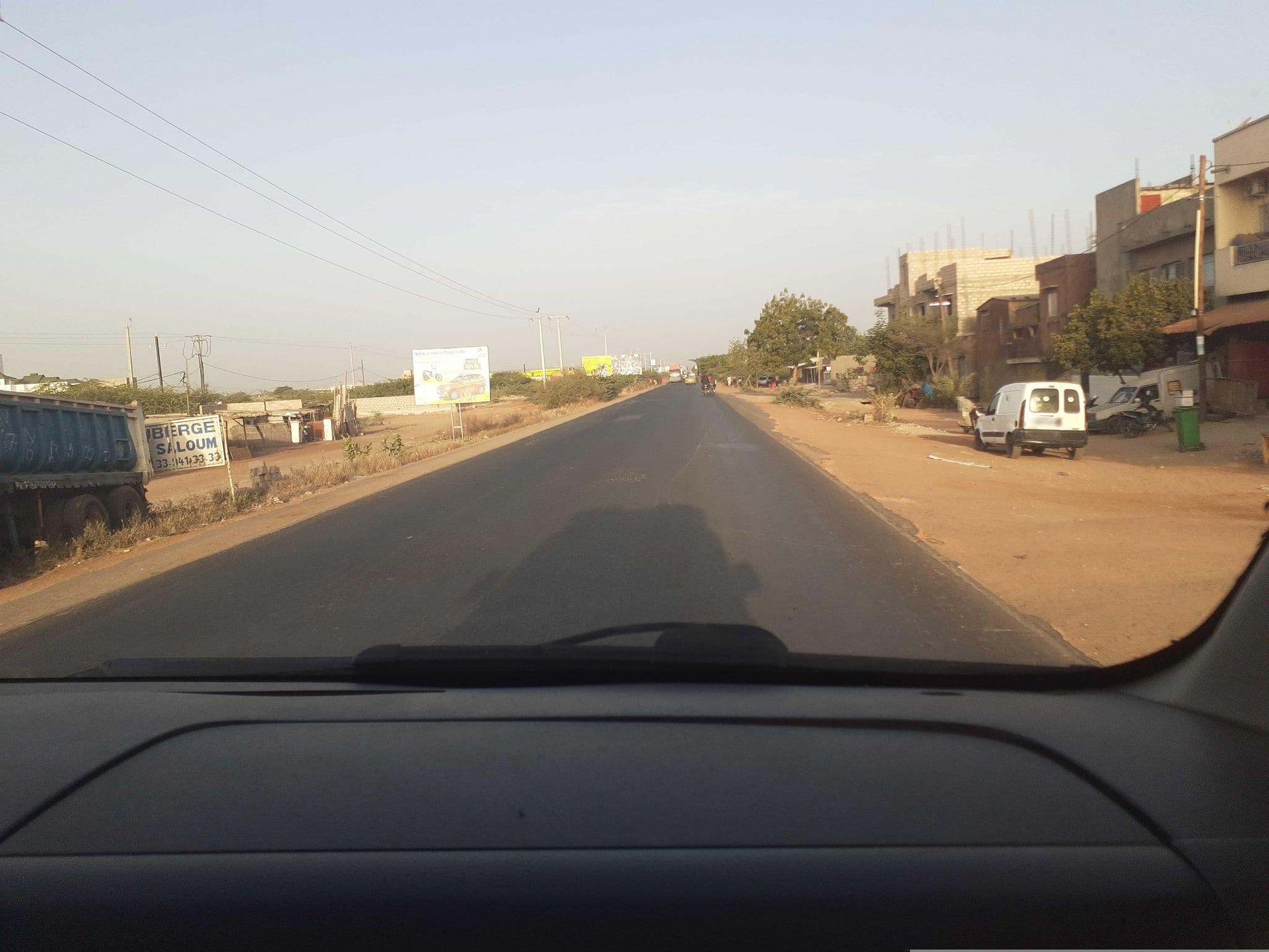 Street view near Auberge du Saloum, Kaolack — © mamadouyaya4 (CC BY-SA · Mapillary)