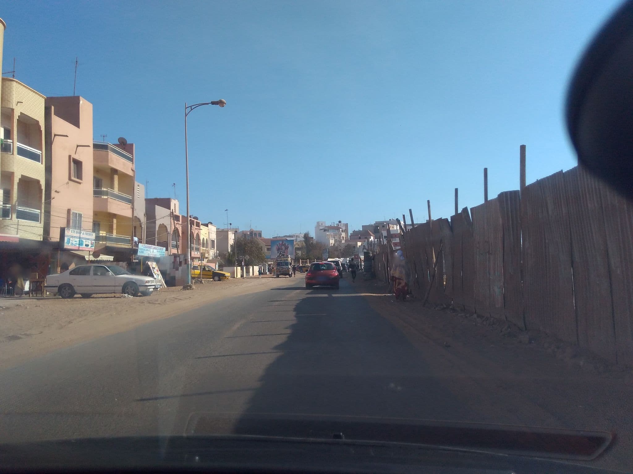 Street view near Hôtel Milano, Mermoz Boabab — © laminendiaye (CC BY-SA · Mapillary)